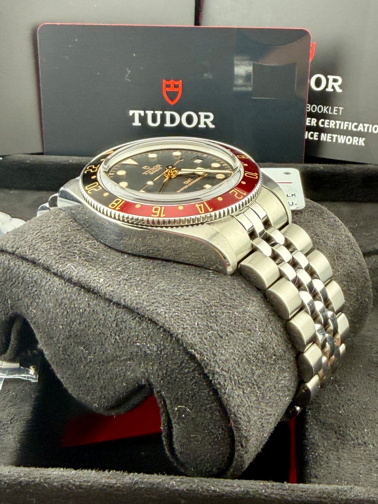 2026 TUDOR Black Bay 58 GMT 7939G1A0NRU Jubilee Strap 39mm Full Set