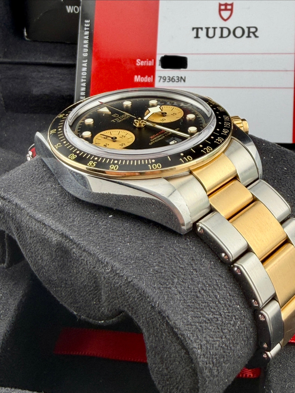 TUDOR Black Bay Chrono M79363N 41mm Full Set