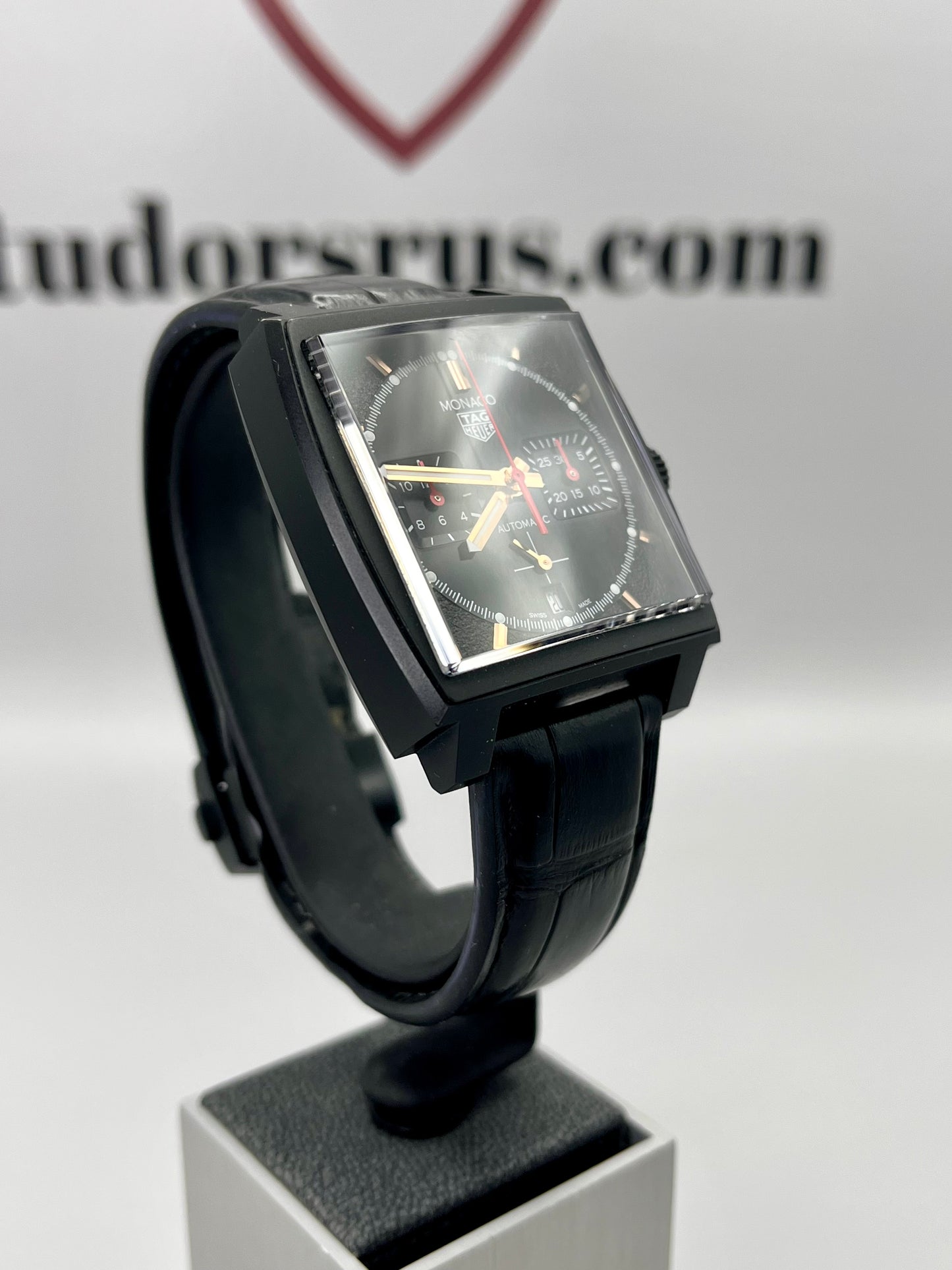 2023 TAG Heuer Monaco ‘Dark Lord’ CBL2180.FC6497 - Special Edition - Full Set