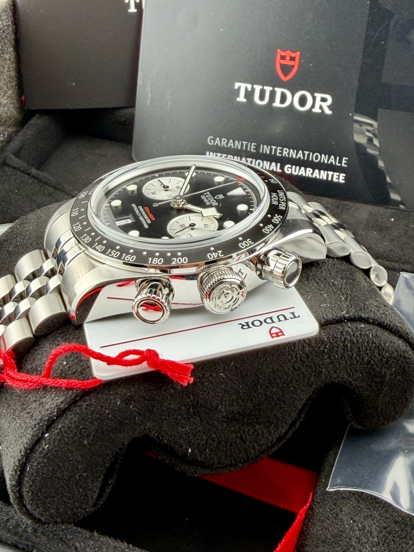 Unworn 2026 TUDOR Black Bay Chrono 'Reverse Panda' 41mm Full Set