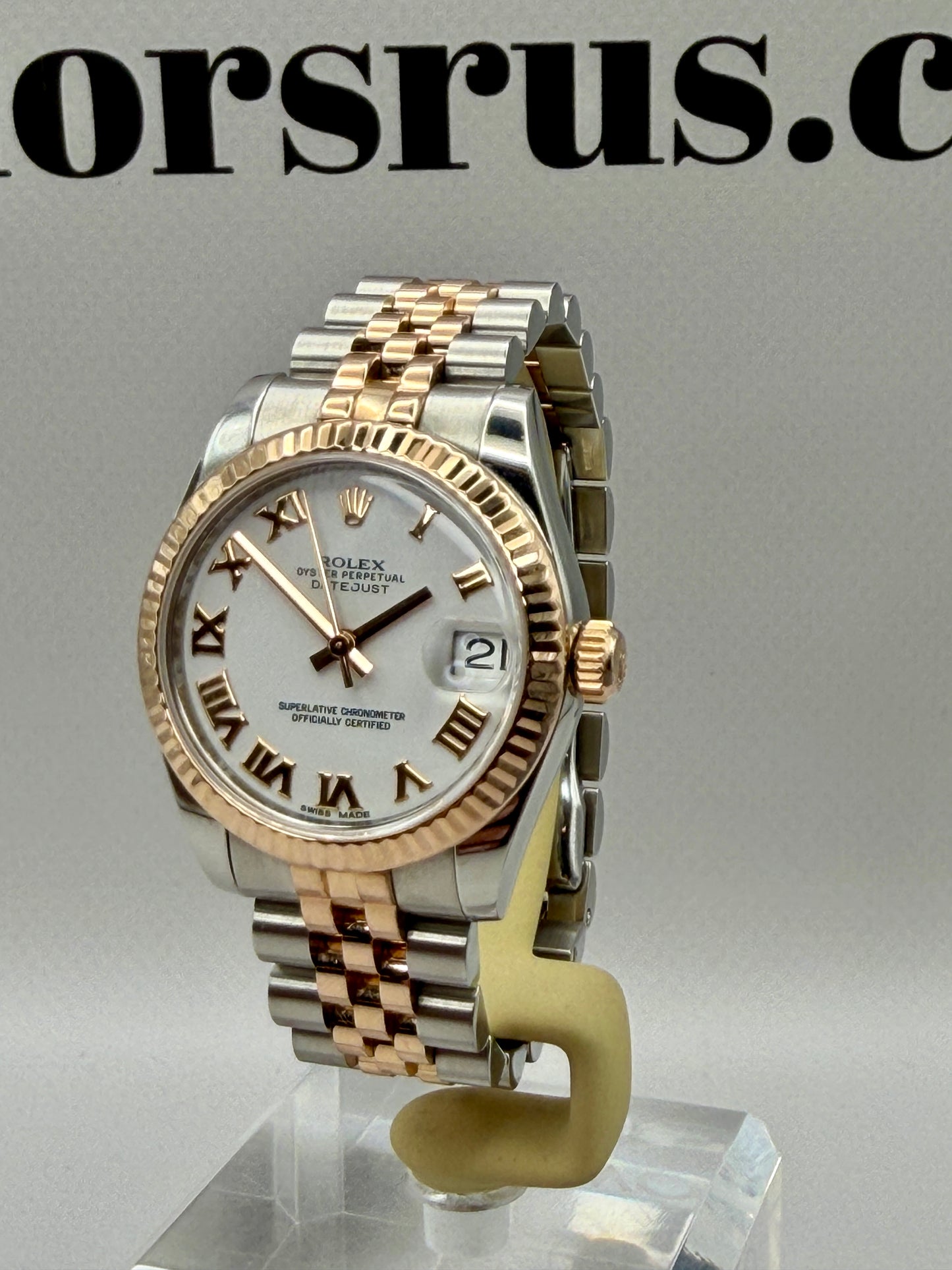 ROLEX DateJust 31mm Steel & Rose Gold 178271