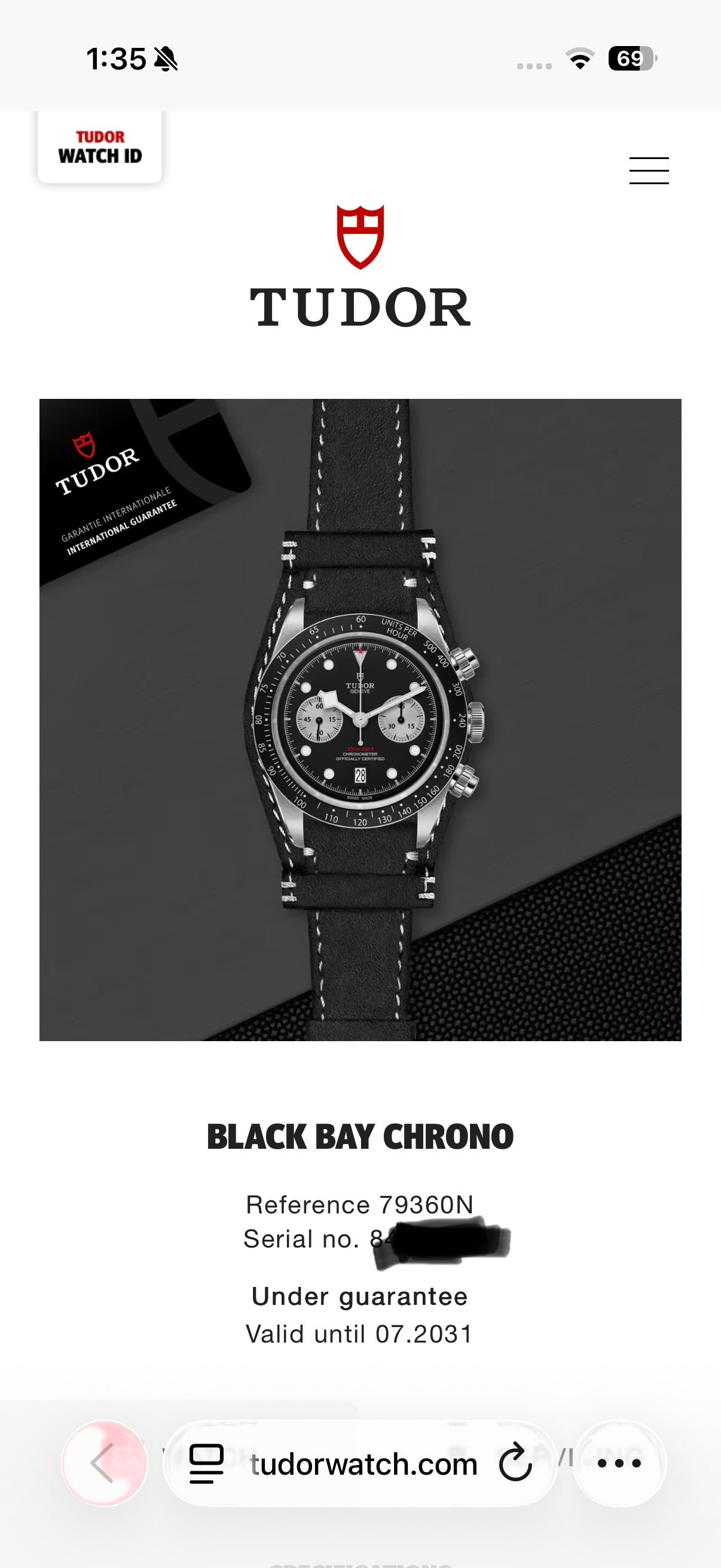 New 2026 TUDOR Black Bay Chrono Reverse Panda 41mm Full Set
