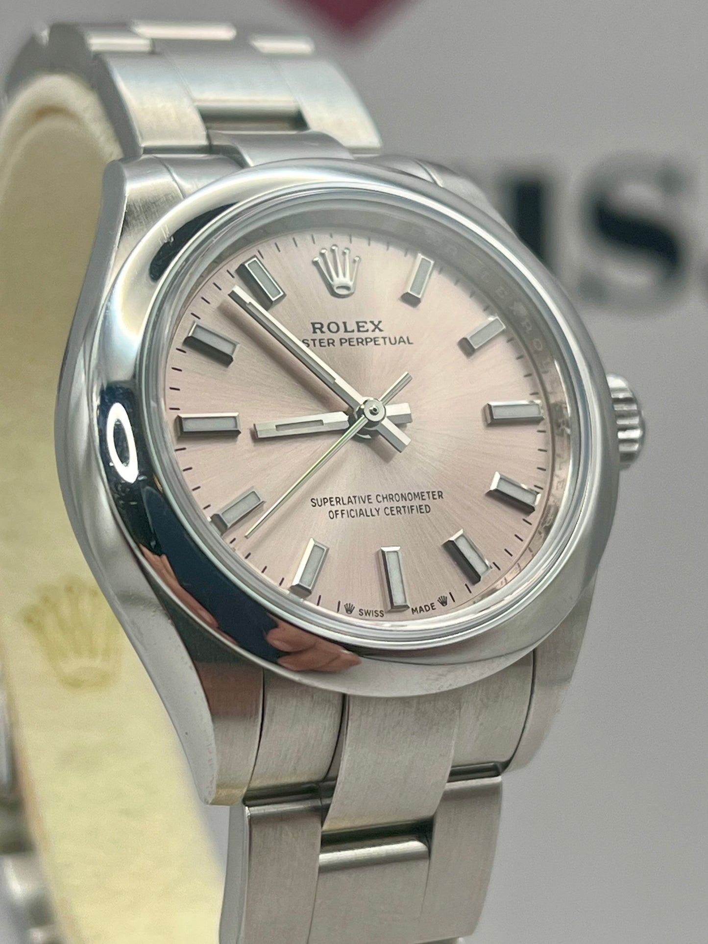 2023 ROLEX Oyster Perpetual 28mm 276200 Pink Dial Full Set Warranty to 2028