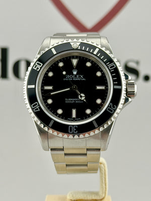 ROLEX Submariner No Date 14060M '2 Liner' 40mm Full Set