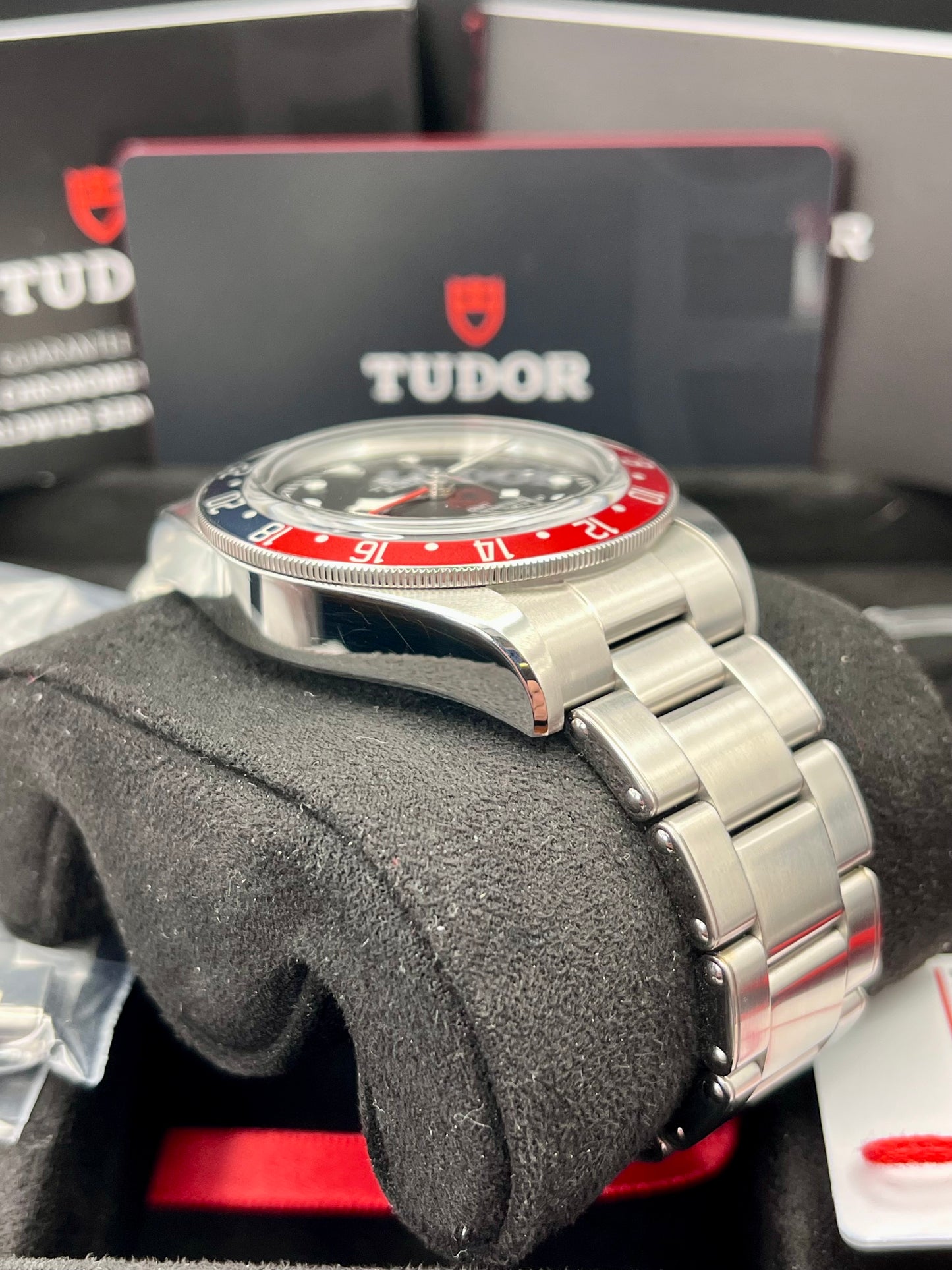 Dec 2023 TUDOR Black Bay GMT Pepsi 41mm 79830RB Full Set