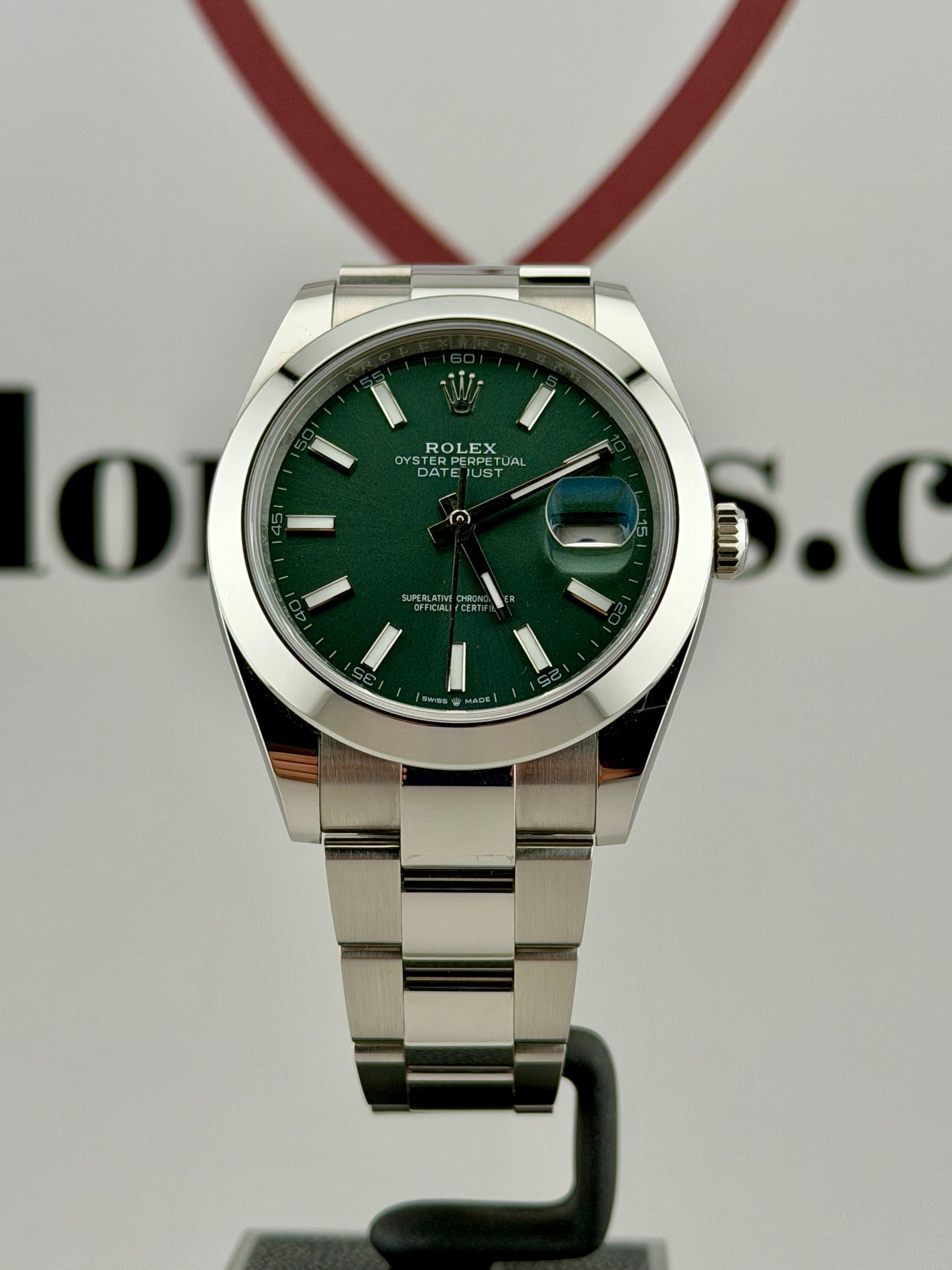 Dec 2025 ROLEX DateJust 41 Mint Dial 126300 41mm Full Set