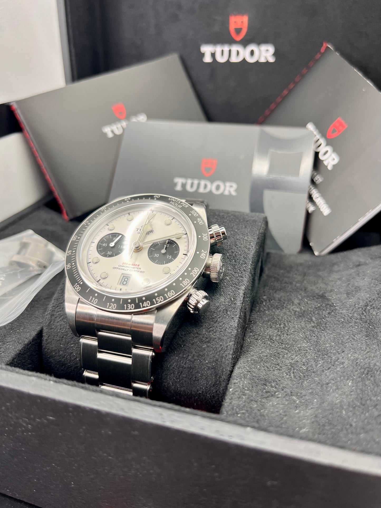 2022 TUDOR Black Bay Chrono 'Panda' - M79360N - Full Set - Warranty to Jun 2027