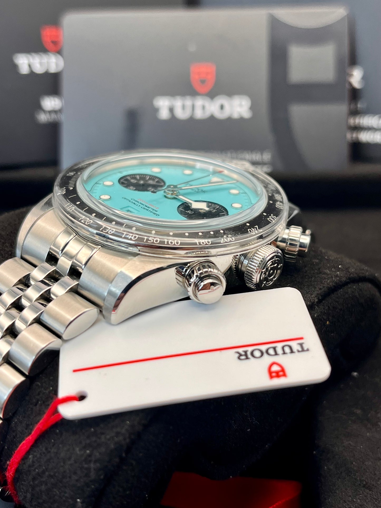 2025 *UNWORN* TUDOR Black Bay Chrono Flamingo - 79360N - 41mm - Full Set