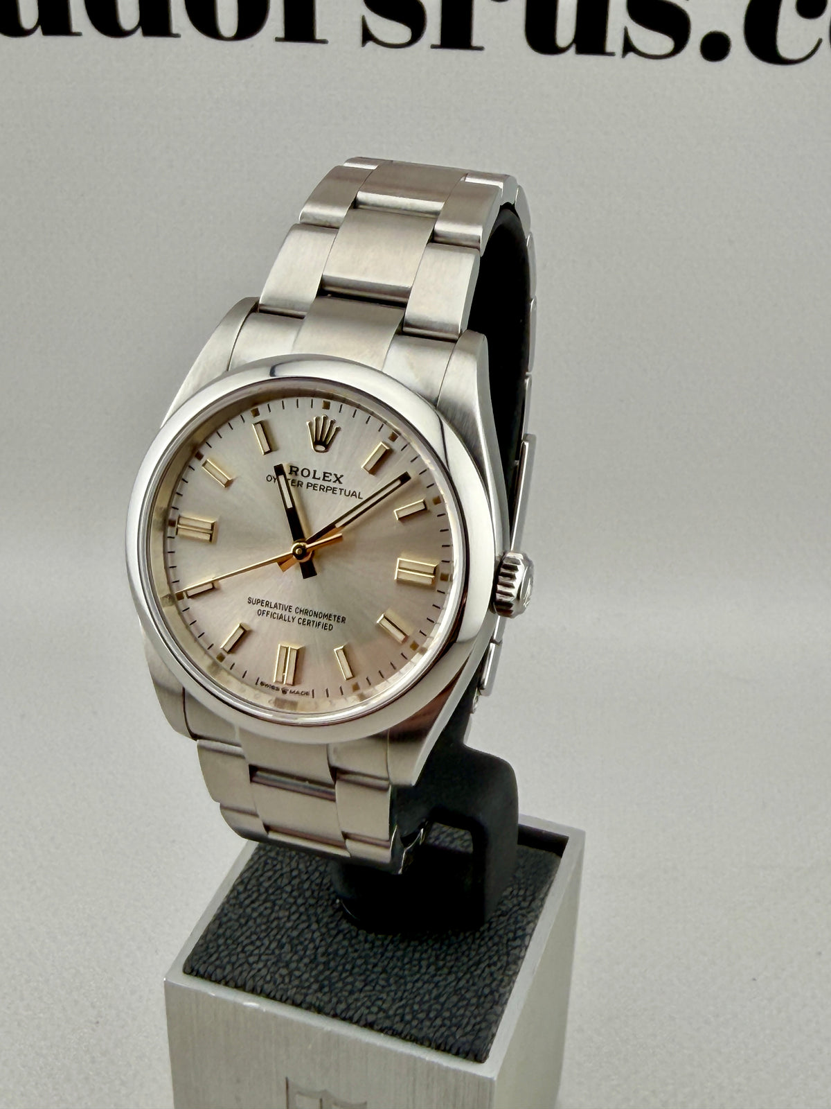 2022 ROLEX Oyster Perpetual 36 Silver Dial 126000 Full Set
