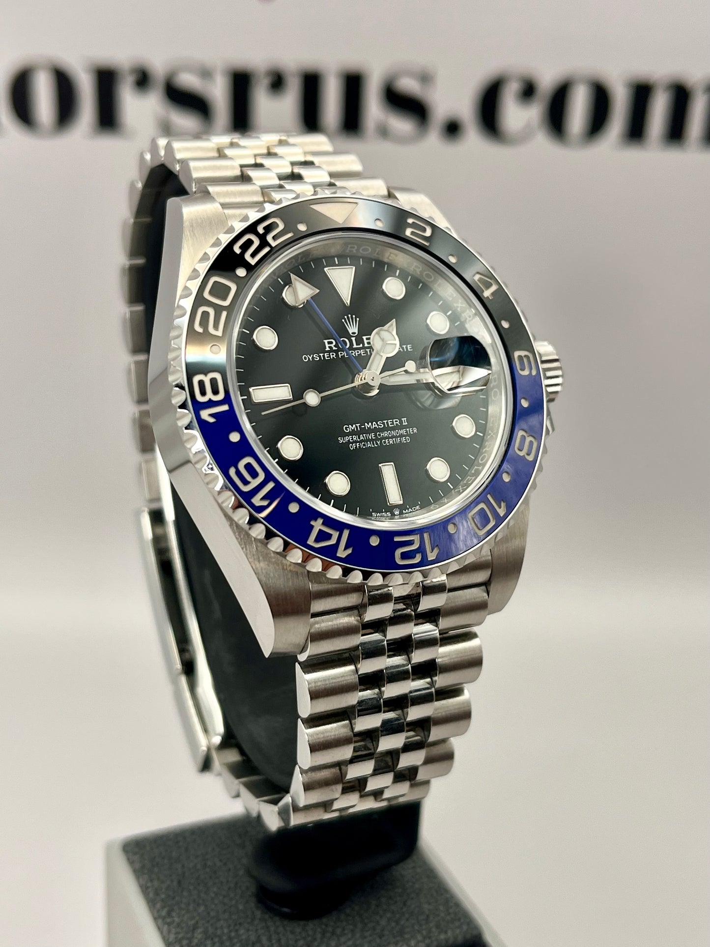 2019 ROLEX GMT Master II 'Batgirl' - 126710BLNR - Full Set