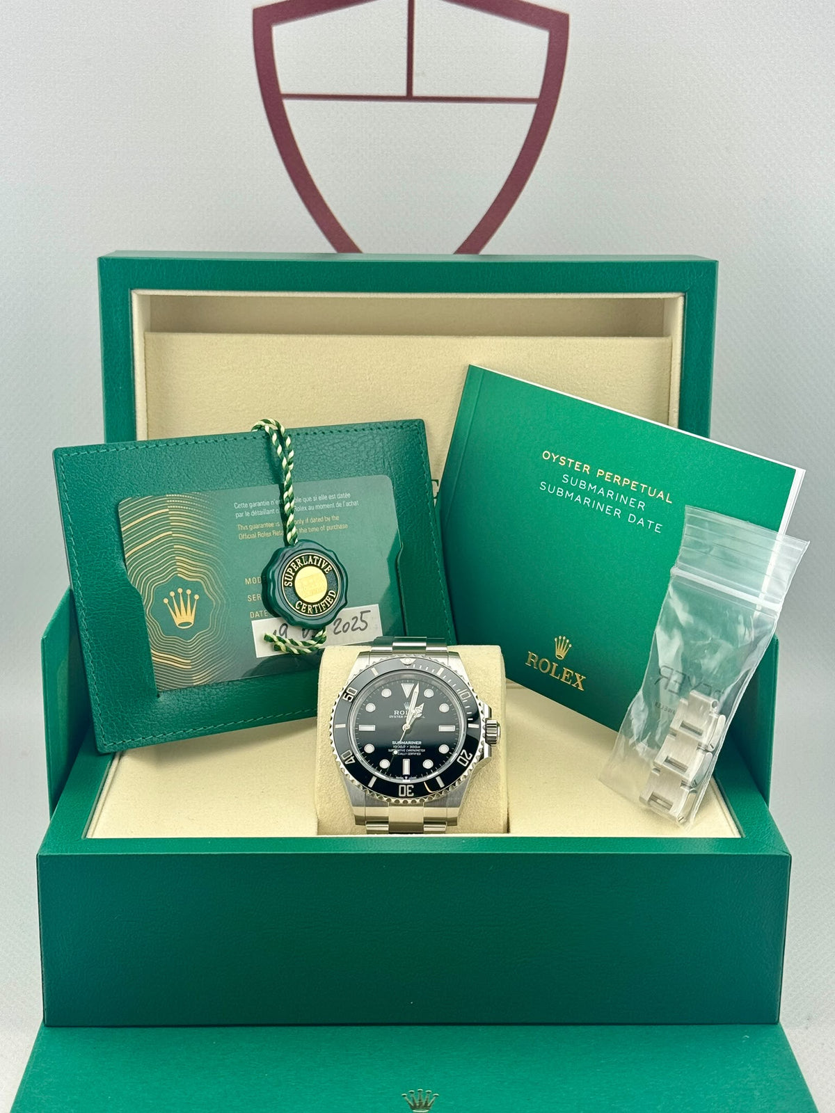 2025 ROLEX Submariner No Date 124060 41mm Full Set PX & Finance