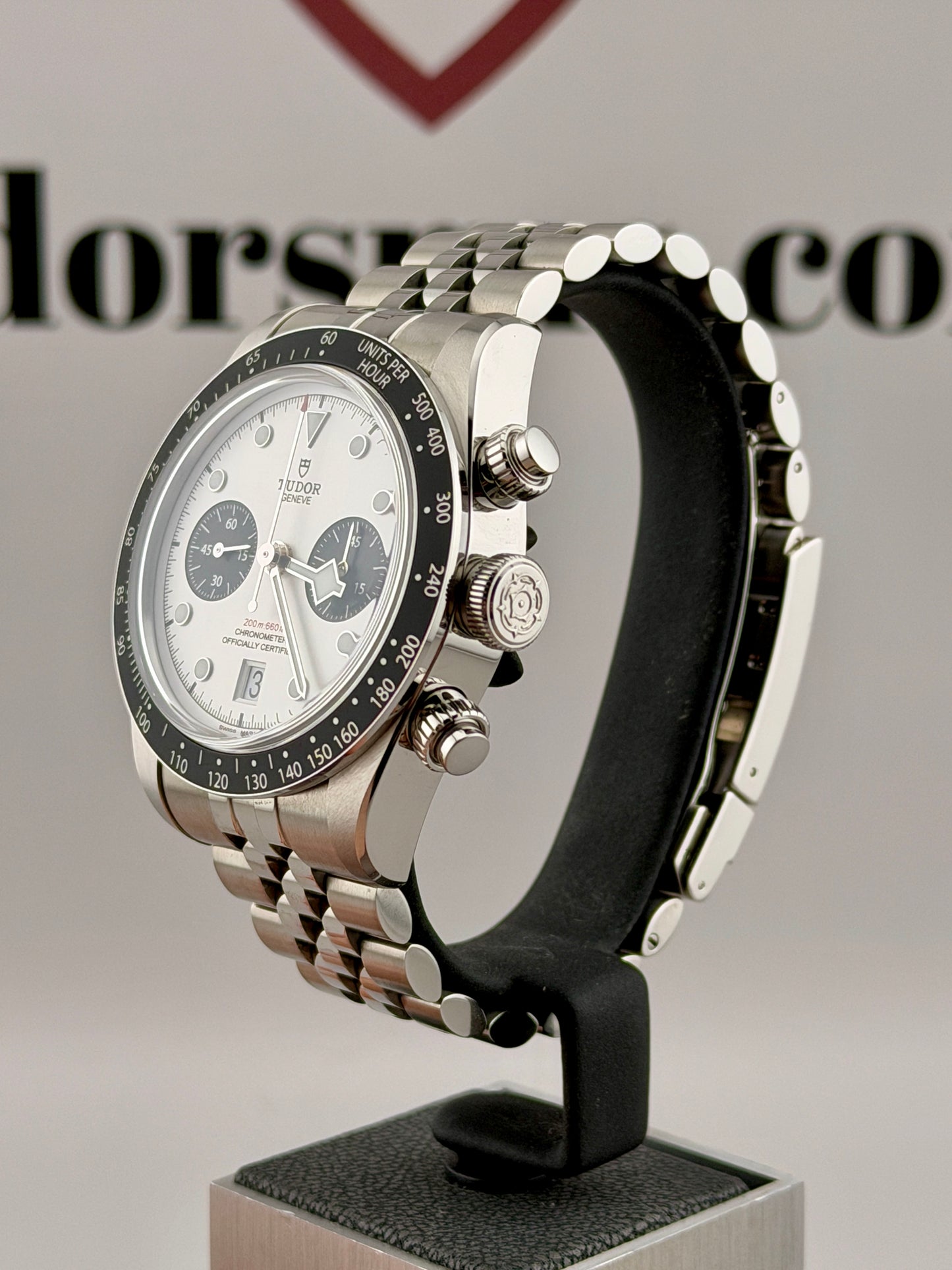 2026 TUDOR Black Bay Chrono Panda on Jubilee 41mm Full Set