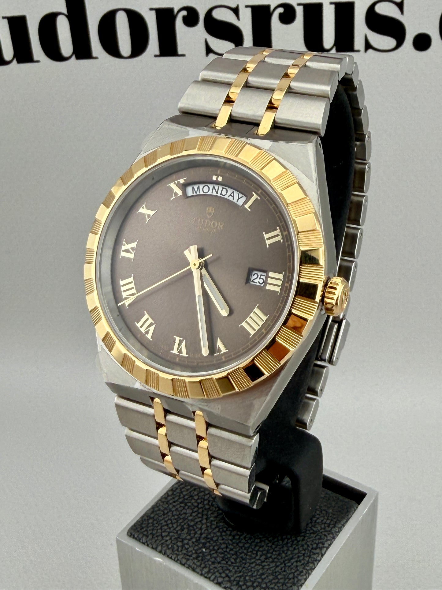 UNWORN May 2026 TUDOR Royal Day/Date 28603 Steel & Gold + Choc Dial 41mm