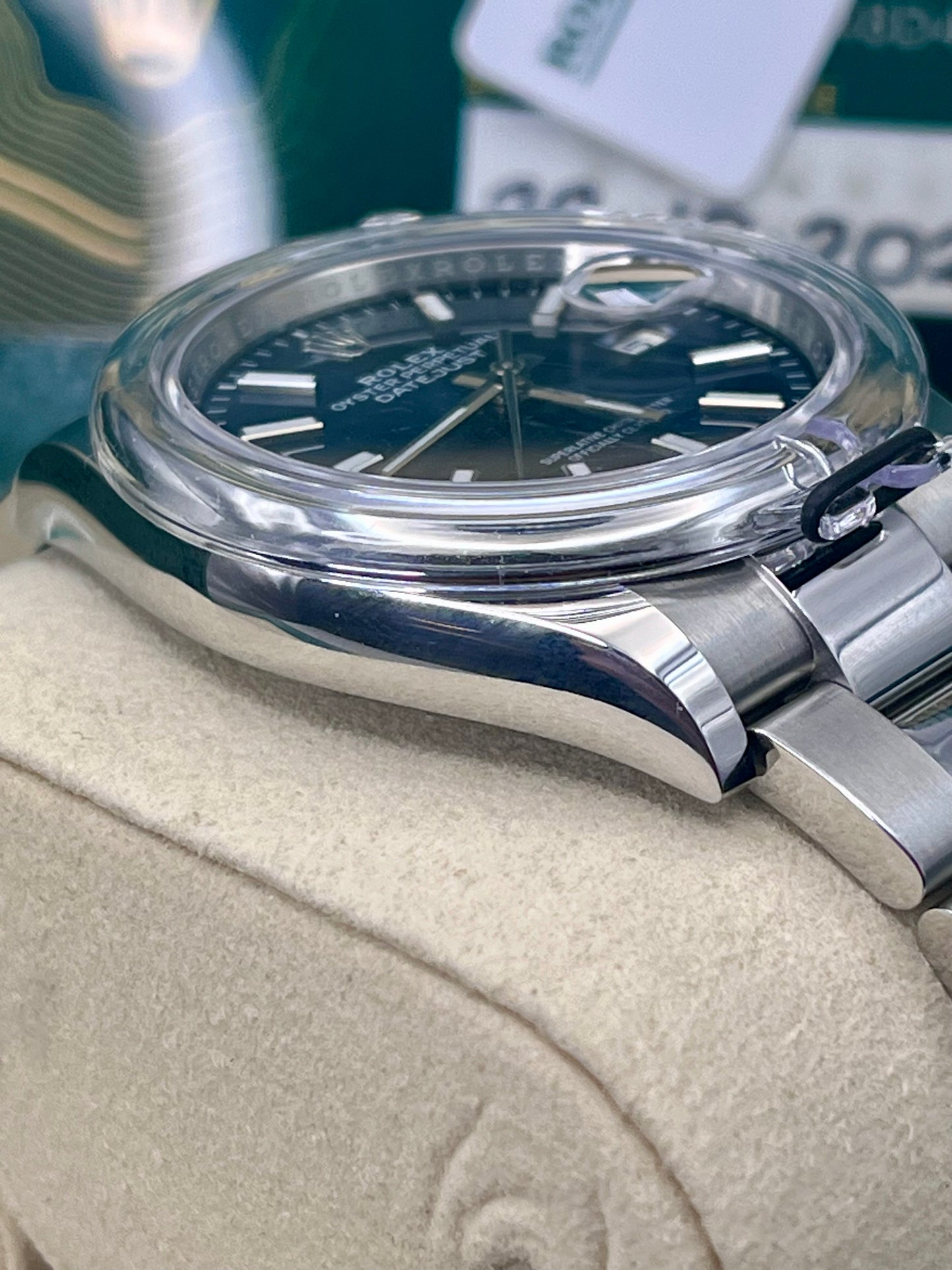 2025 ROLEX Datejust 36mm - 126200 - Stunning Blue Dial - Full Set