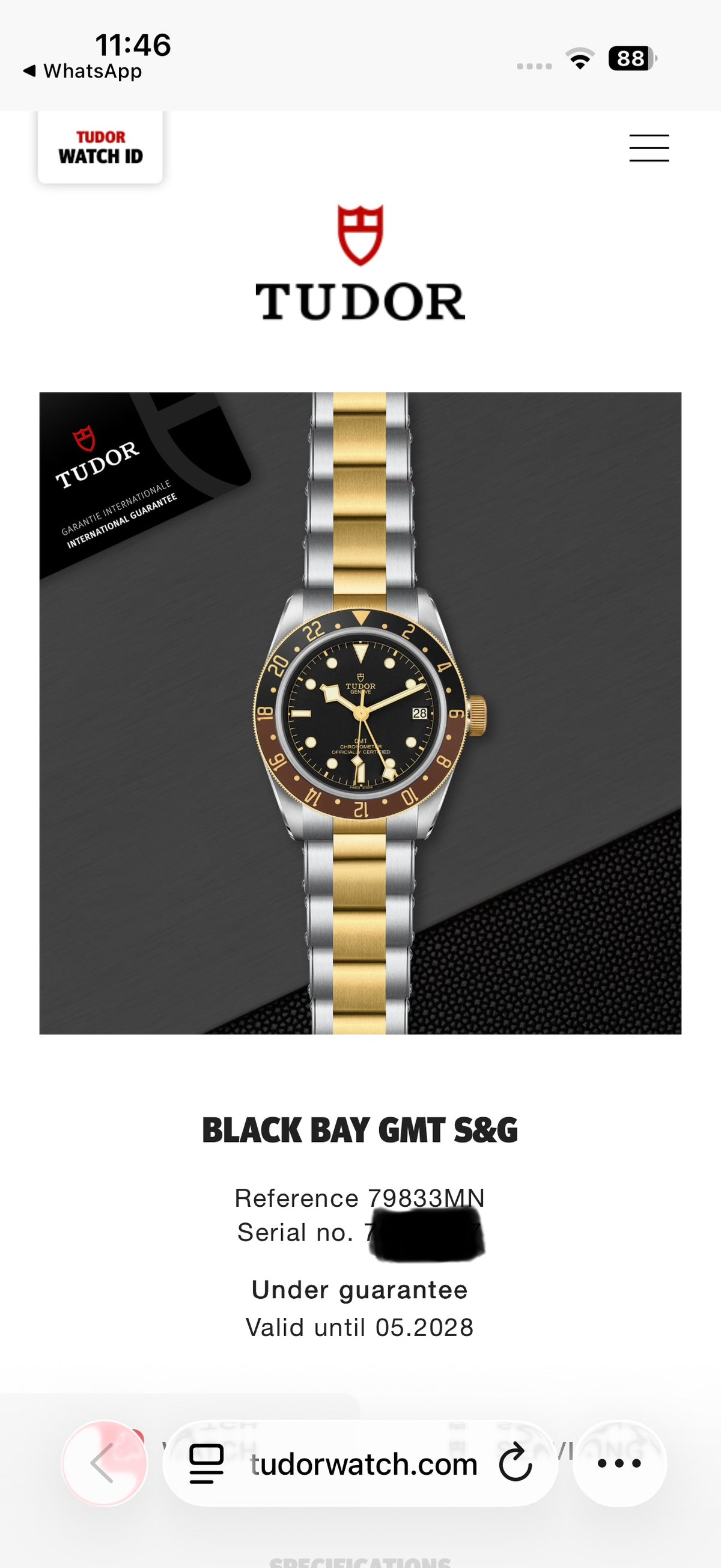 2023 TUDOR Black Bay S&G 'RootBeer' 41mm 79833MN Full Set