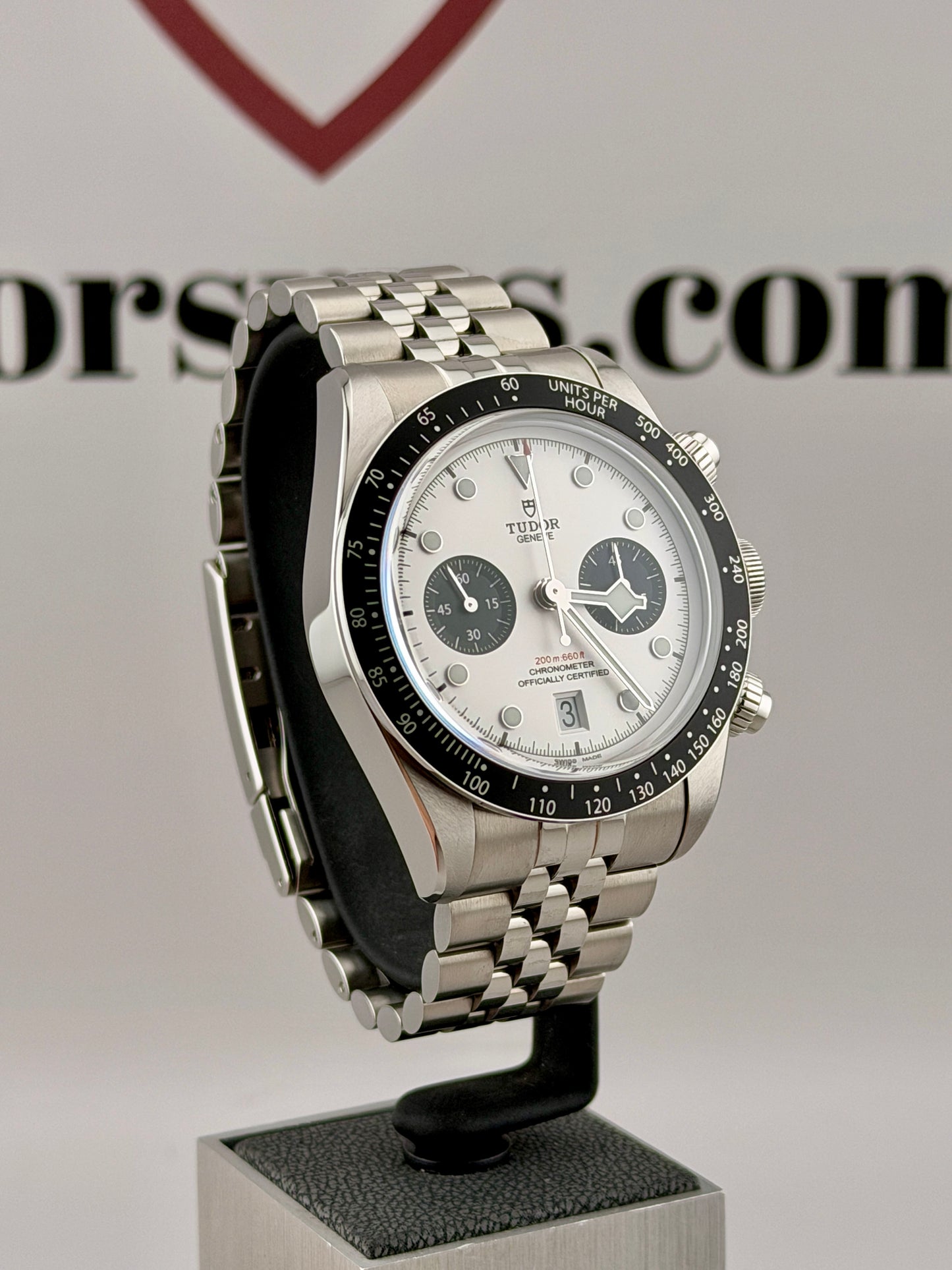 2026 TUDOR Black Bay Chrono Panda on Jubilee 41mm Full Set