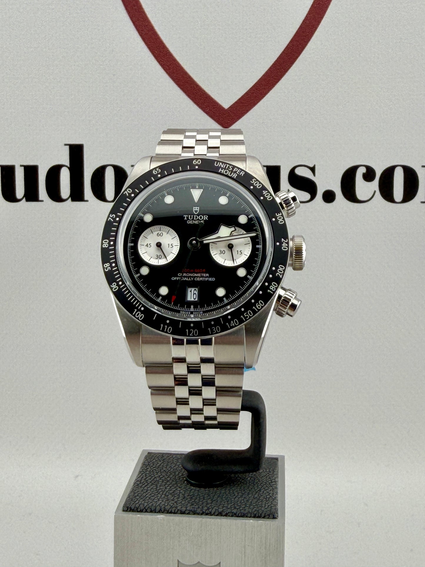New 2026 TUDOR Black Bay Chrono Reverse Panda + Jubilee 41mm Full Set