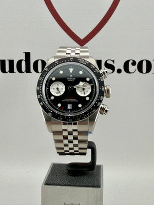 New 2026 TUDOR Black Bay Chrono Reverse Panda + Jubilee 41mm Full Set