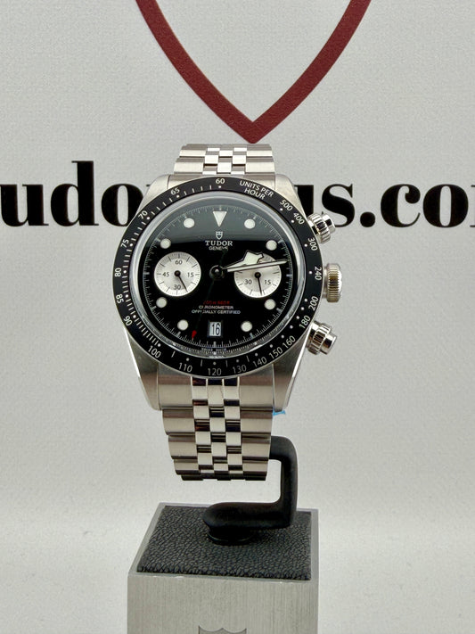 New 2026 TUDOR Black Bay Chrono Reverse Panda + Jubilee 41mm Full Set