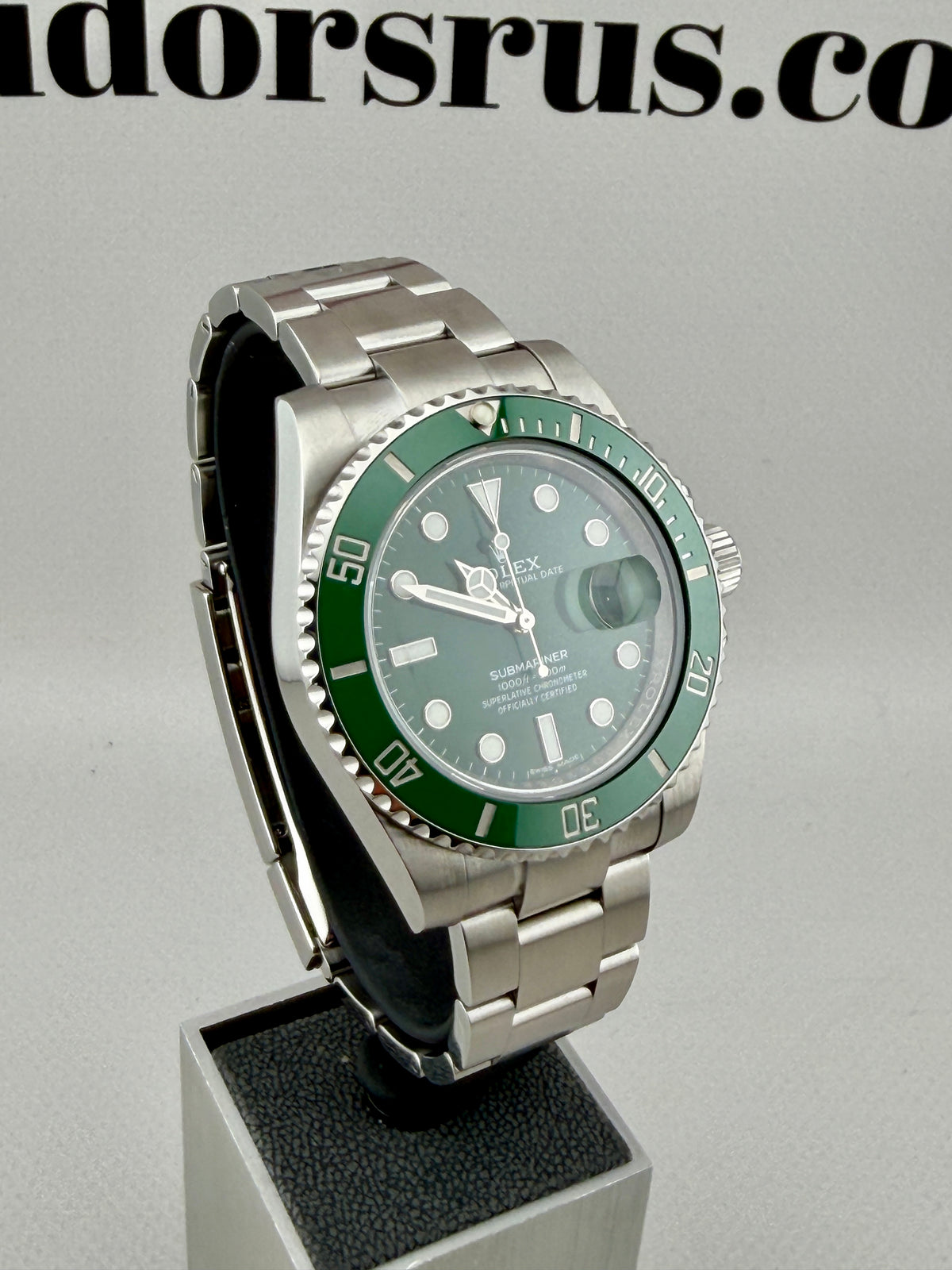 2020 ROLEX Submariner Hulk 116610LV 40mm Immaculate