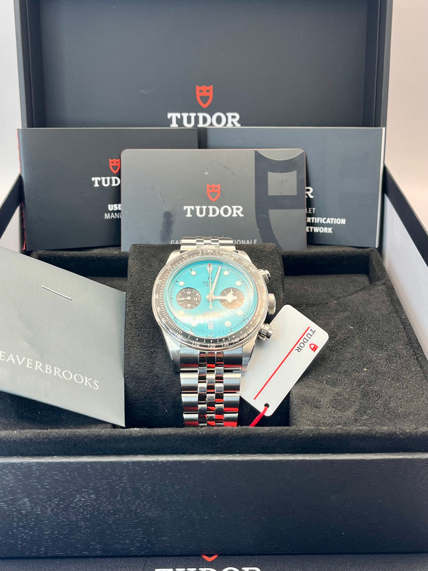 2025 *UNWORN* TUDOR Black Bay Chrono Flamingo - 79360N - 41mm - Full Set