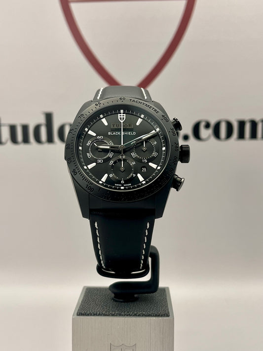 TUDOR Fast Rider Black Shield - 42000CN - Serviced