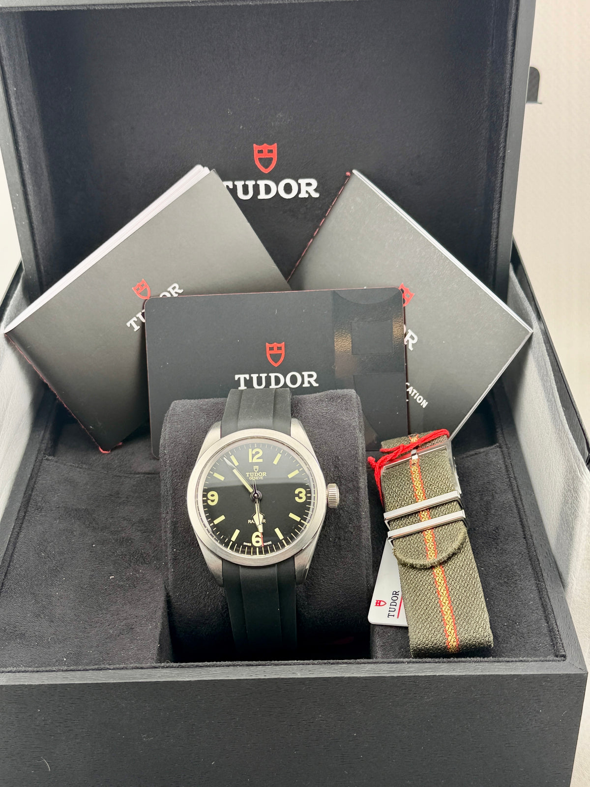 2022 TUDOR Ranger 79950 39mm OEM + AM Straps Full Set