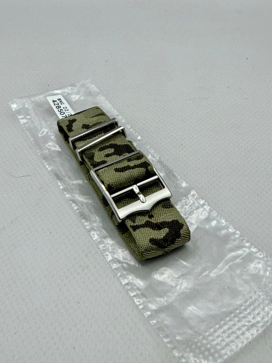 OEM Tudor NATO Camouflage Strap - 22mm - NEW/UNWORN