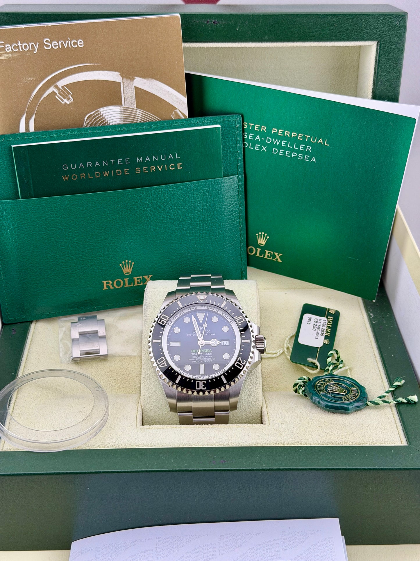 ROLEX SD DeepSea James Cameron 116660 44mm Superb Condition