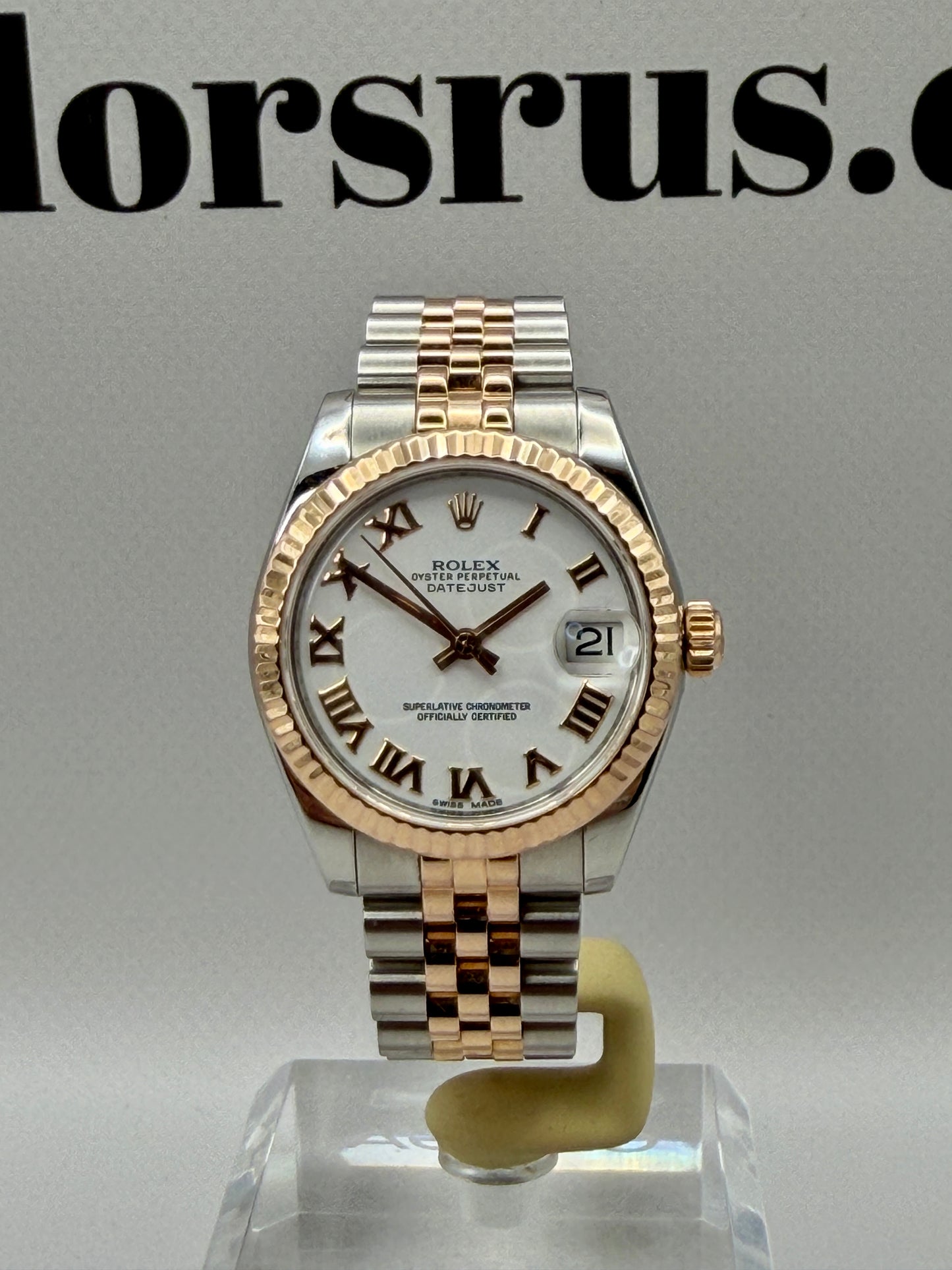 ROLEX DateJust 31mm Steel & Rose Gold 178271