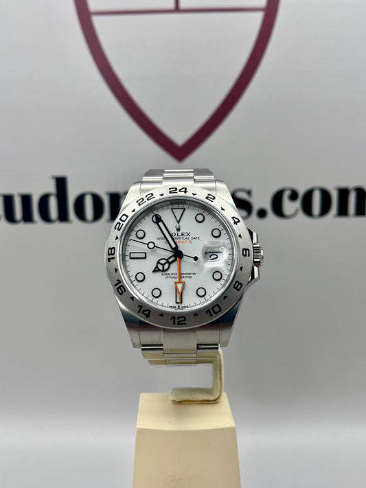 2025 ROLEX Explorer II - Polar Dial - 226570 - Unworn - Full Set