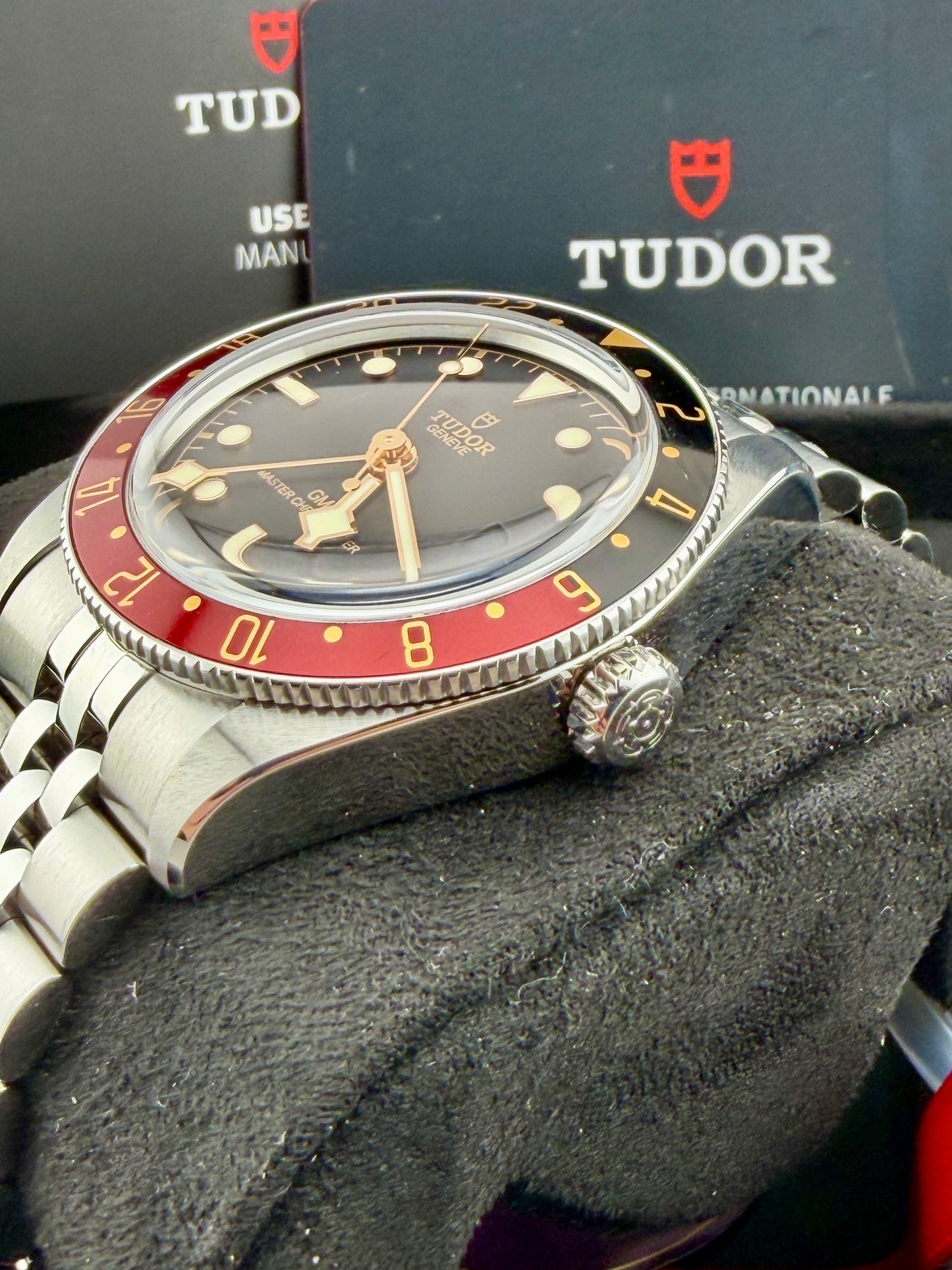 04/2026 TUDOR Black Bay 58 GMT 7939G1A0NRU Jubilee Strap 39mm Full Set