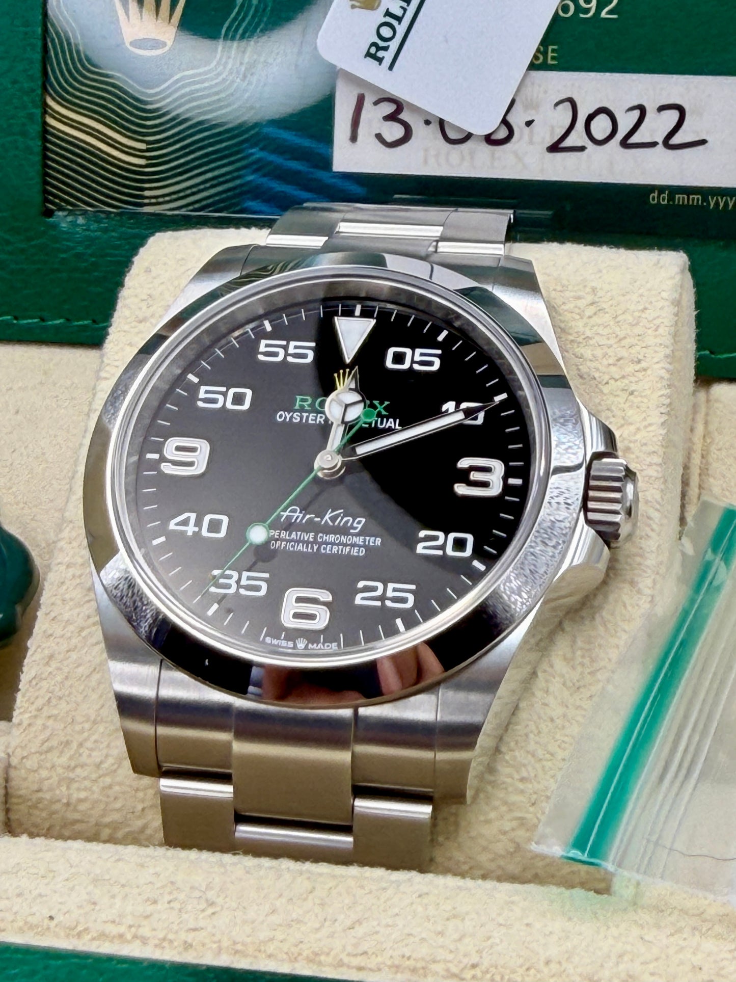 2022 ROLEX AirKing 126900 40mm Full Set