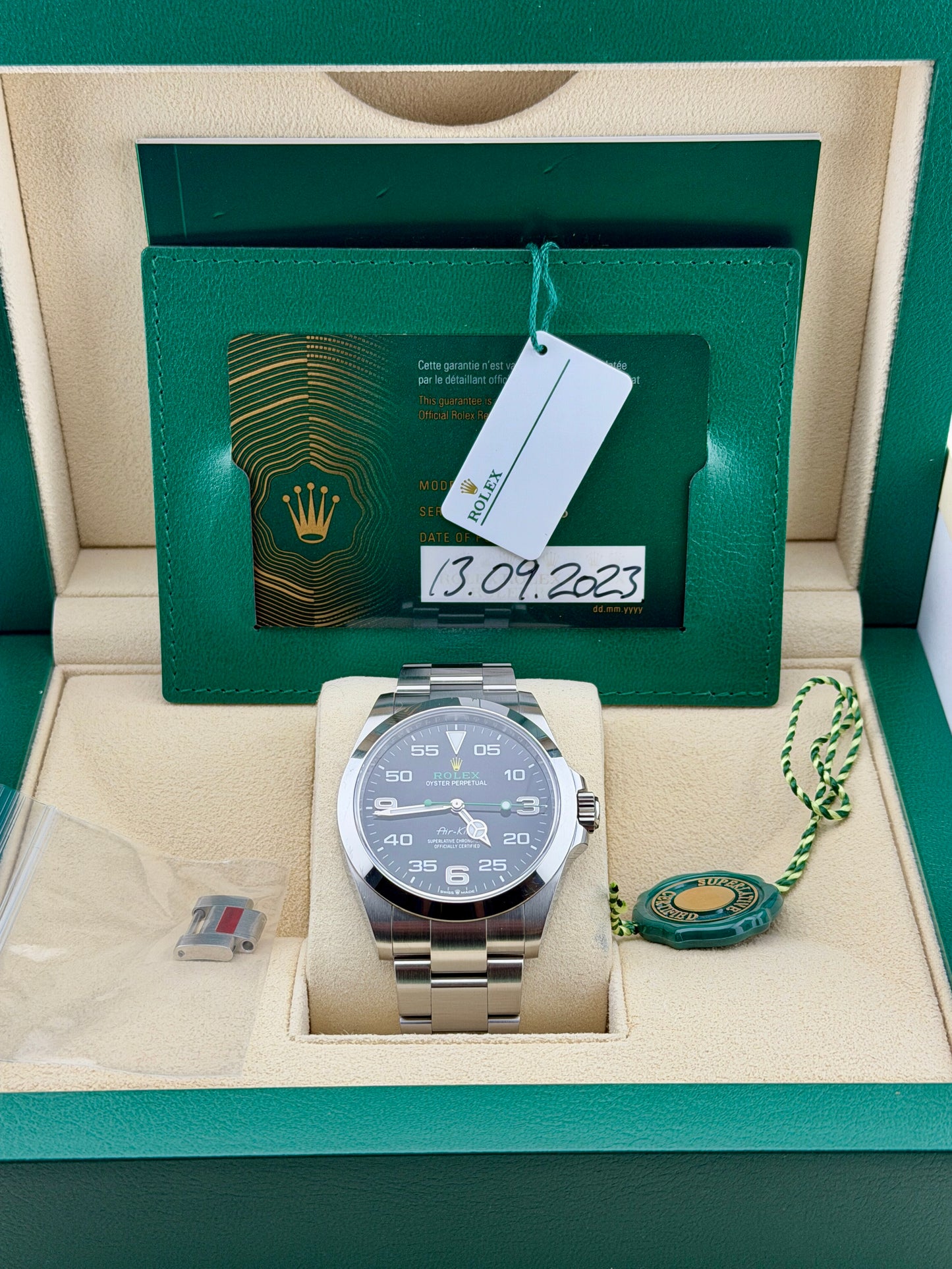 2023 ROLEX AirKing 126900 40mm Full Set Warranty