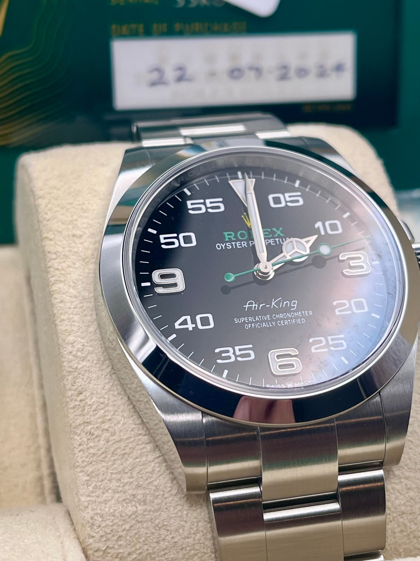 2024 ROLEX AirKing 40mm 126900 Full Set