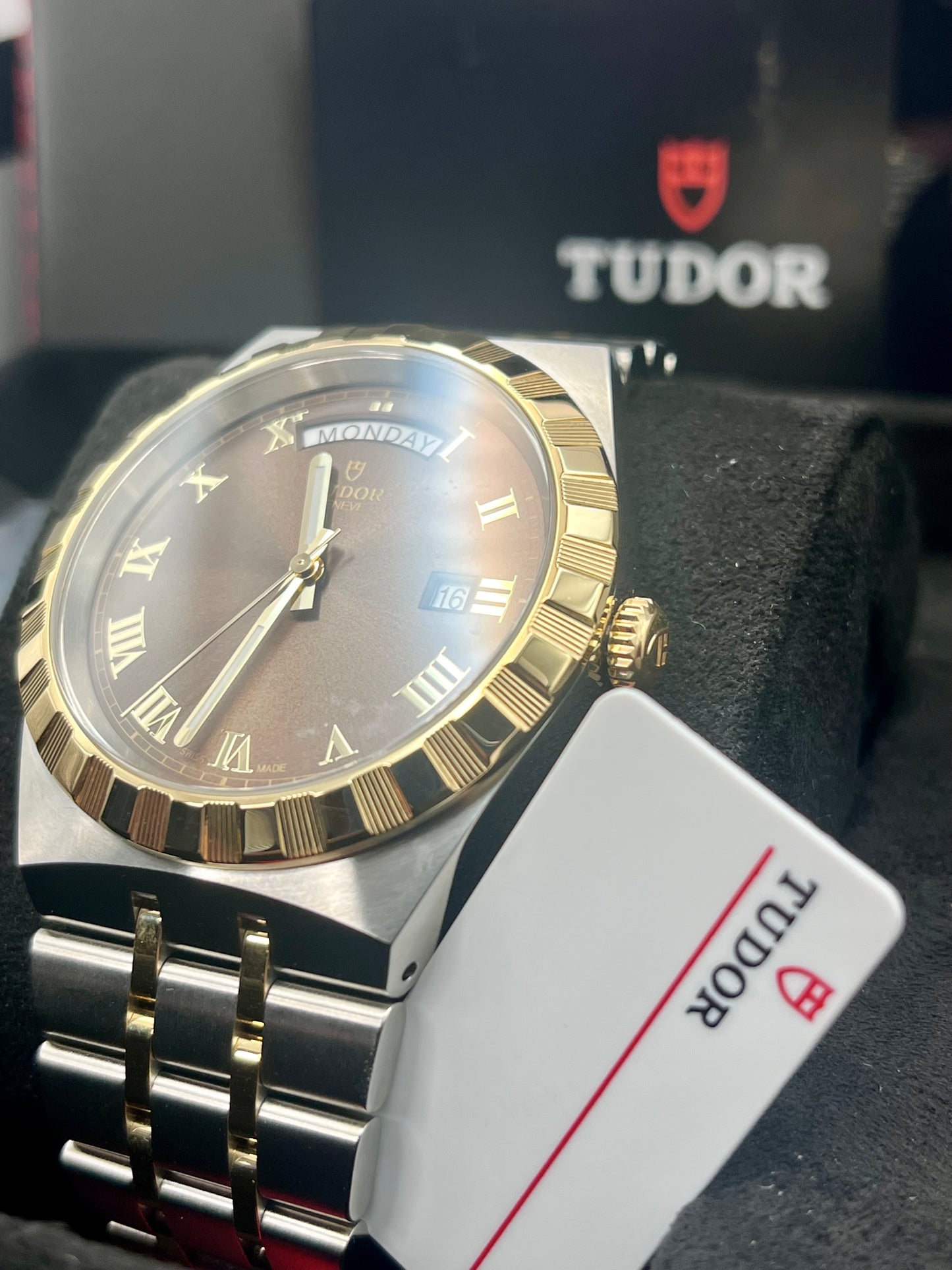 March 2026 TUDOR Royal Day/Date Steel & Gold Choc Dial 28603 41mm