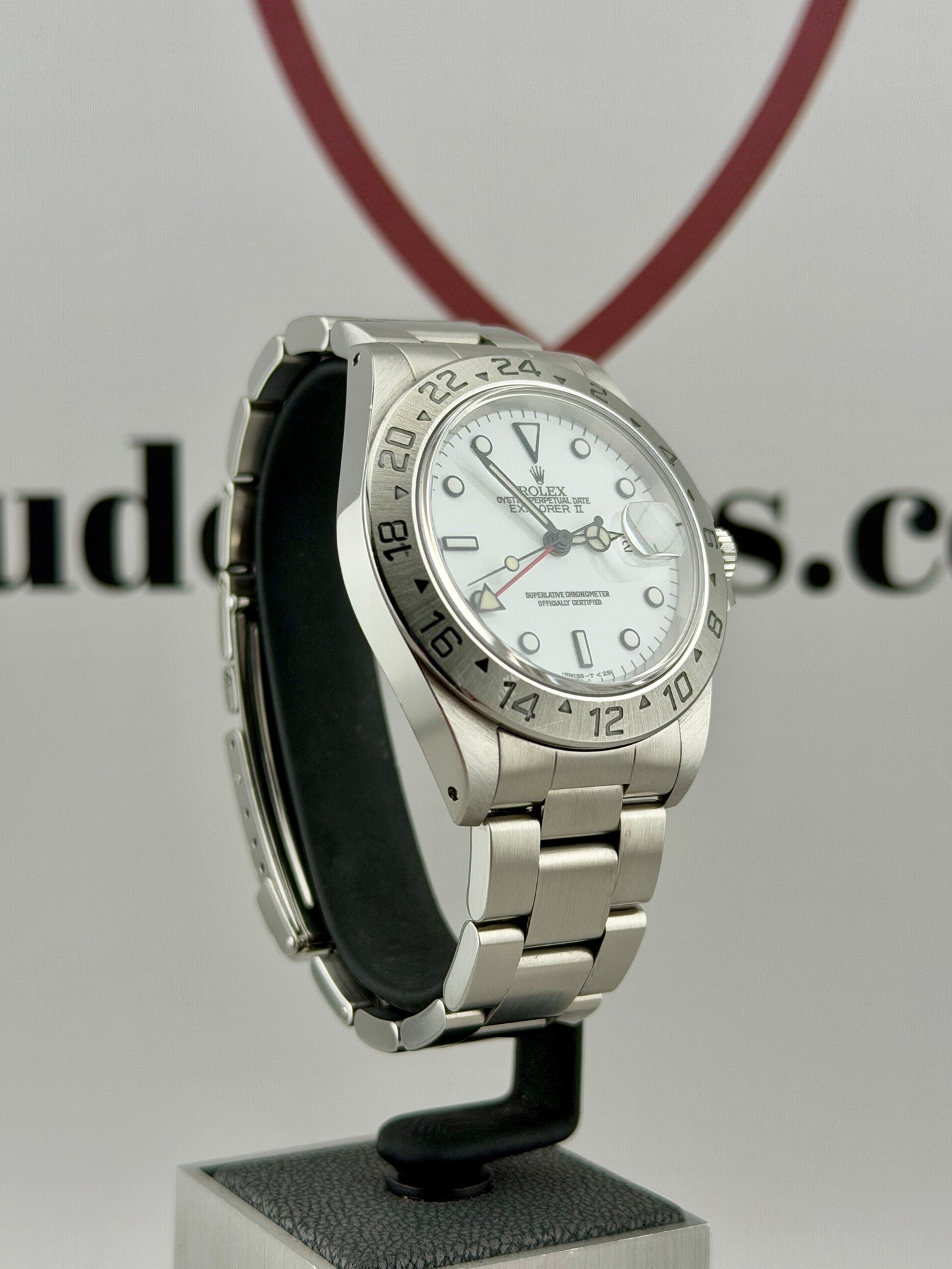 ROLEX Explorer II GMT 40mm Polar Dial ref 16570