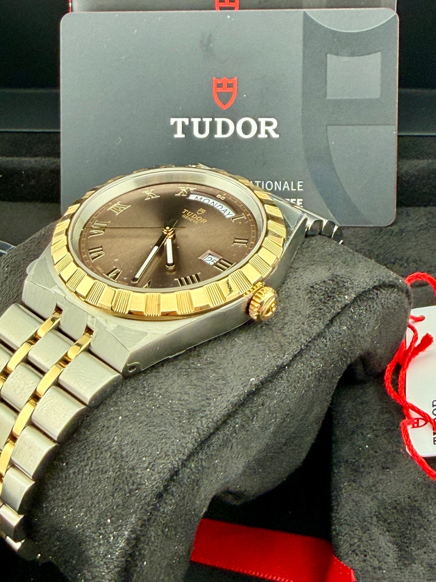 UNWORN May 2026 TUDOR Royal Day/Date 28603 Steel & Gold + Choc Dial 41mm