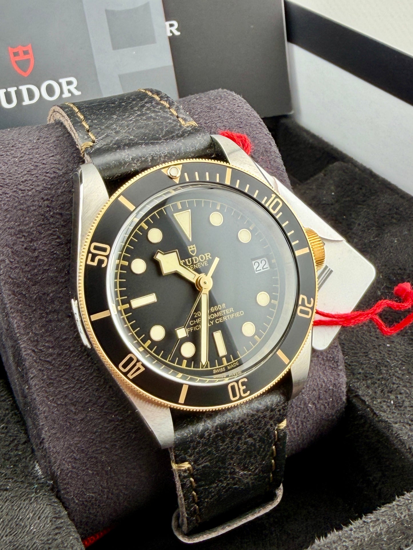 *UNWORN* 2025 TUDOR Black Bay Steel & Gold 41mm 79733N Full Set
