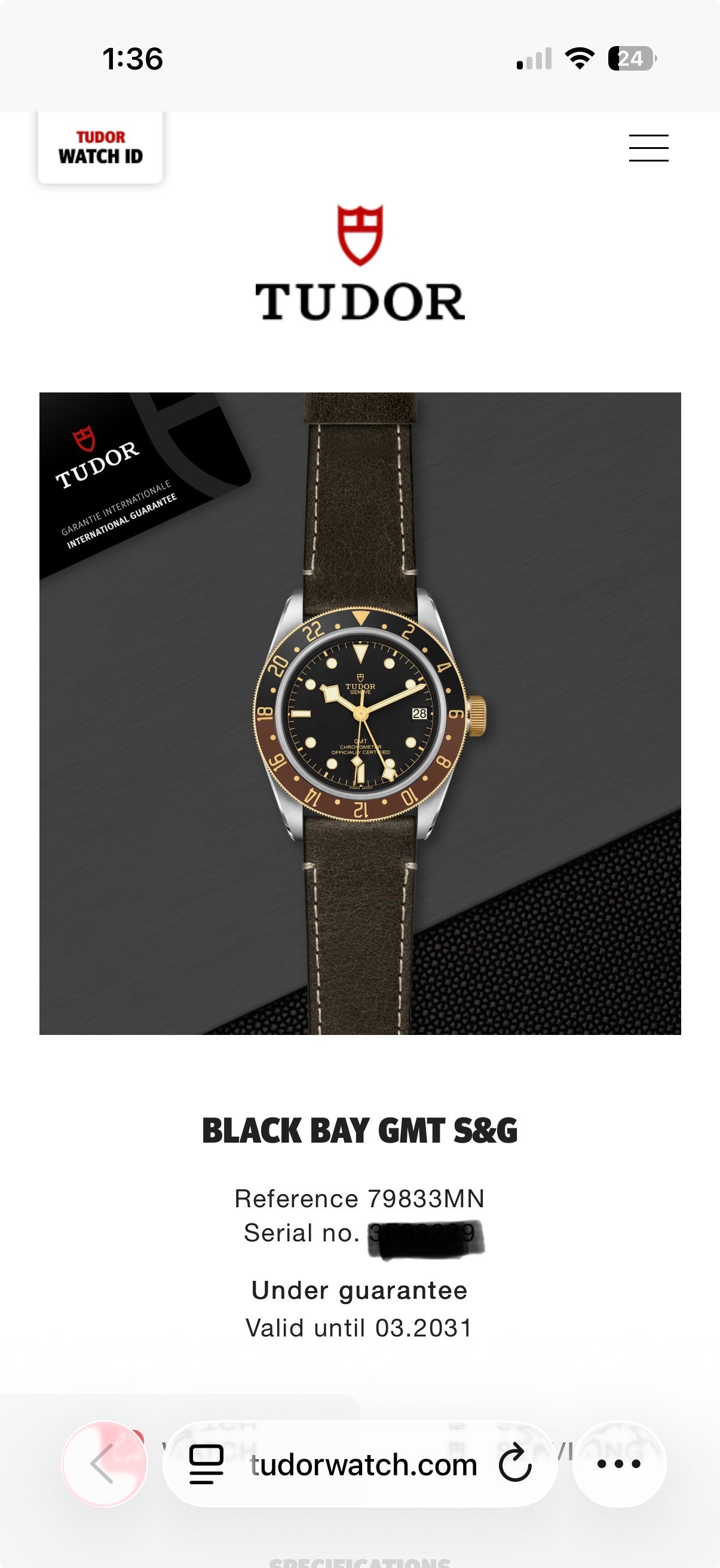 2026 TUDOR Black Bay 'Root Beer' 41mm 79833MN *UNWORN* Full Set