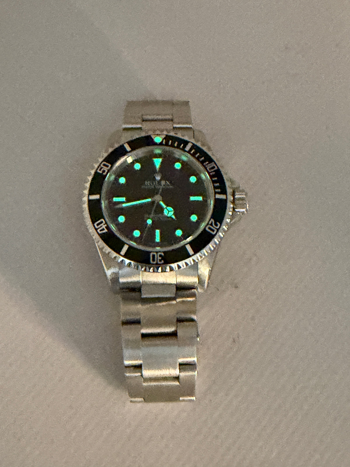 ROLEX Submariner No Date 14060M '2 Liner' 40mm Full Set