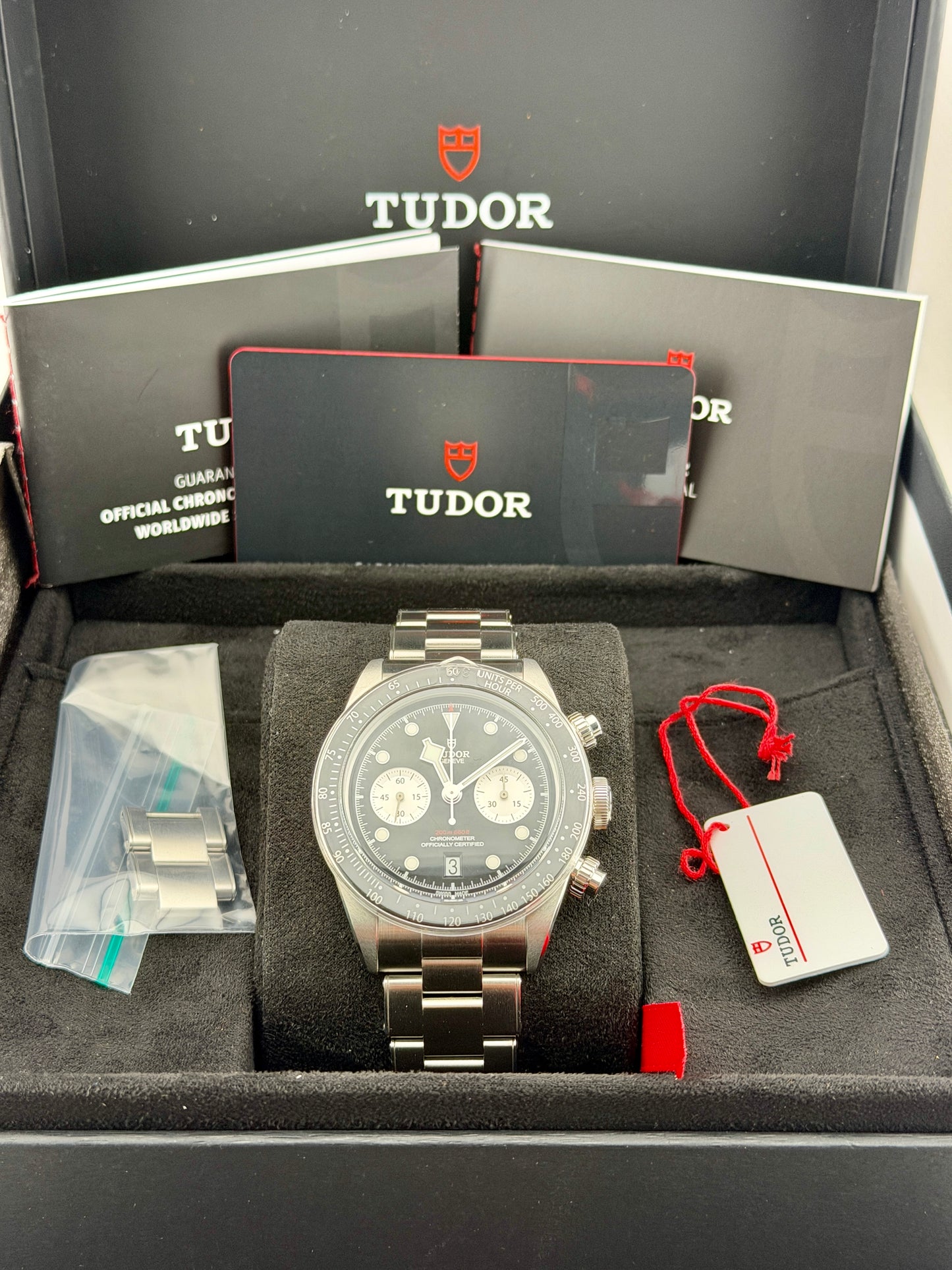 2026 New TUDOR Black Bay Chrono M79360N 41mm Full Set Warranty