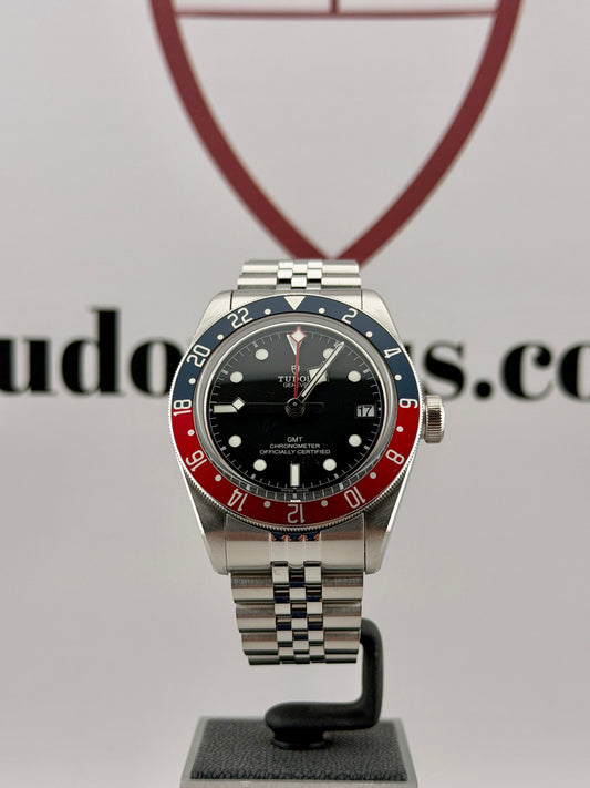 TUDOR Black Bay Pepsi GMT 41mm 79830RB Full Set + Uncle Strap