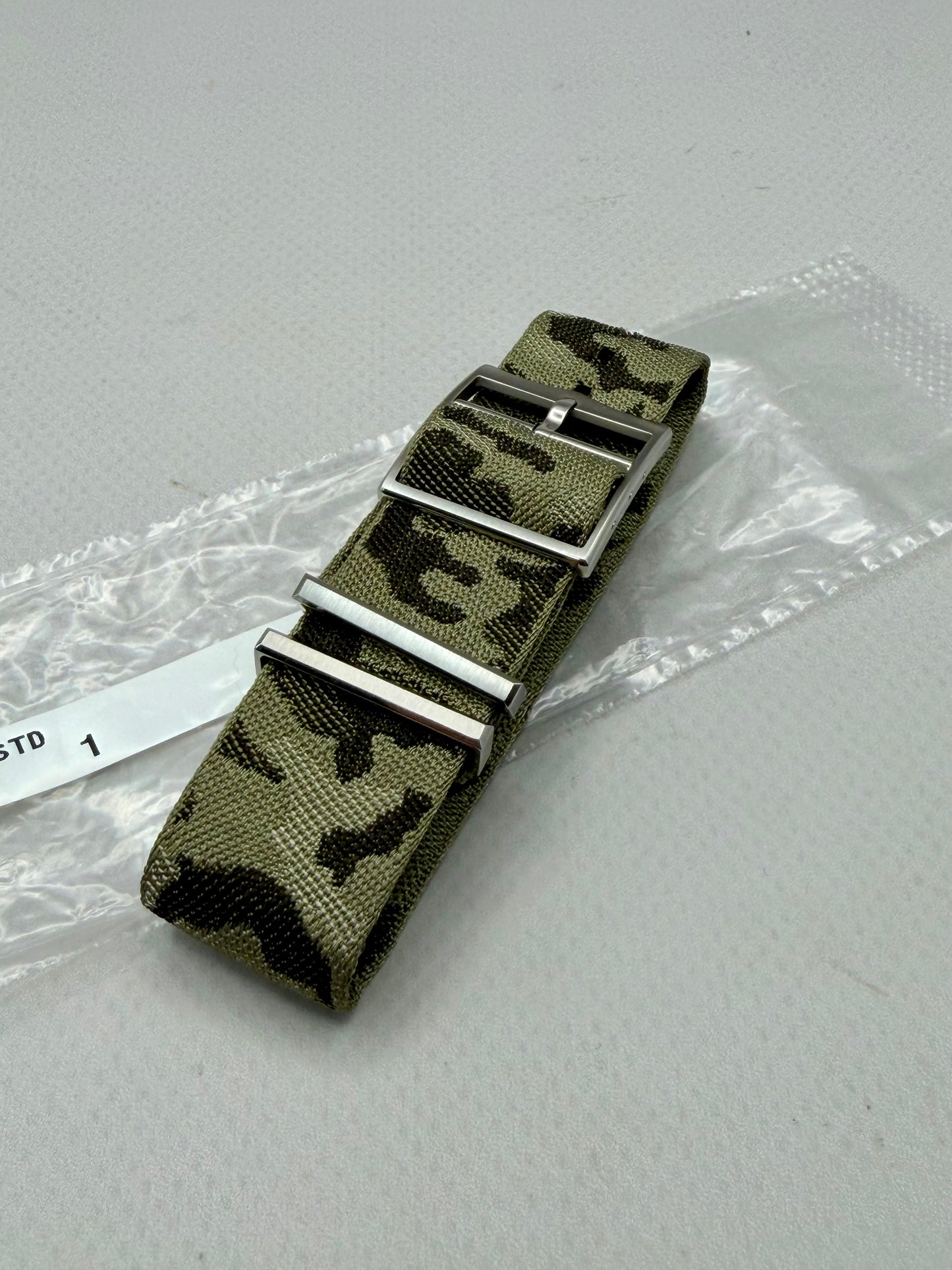 OEM Tudor NATO Camouflage Strap - 22mm - NEW/UNWORN