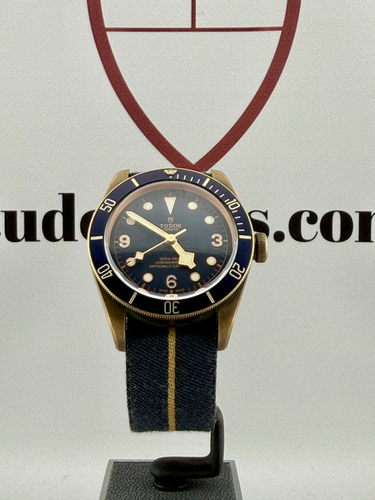 TUDOR Black Bay Bronze Bucherer Ed. 2 Straps 79250BB 43mm Full Set