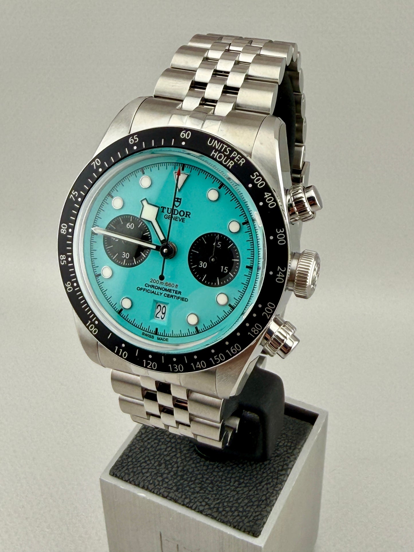 Unworn 2026 TUDOR Black Bay Chrono 'Flamingo' 41mm Full Set