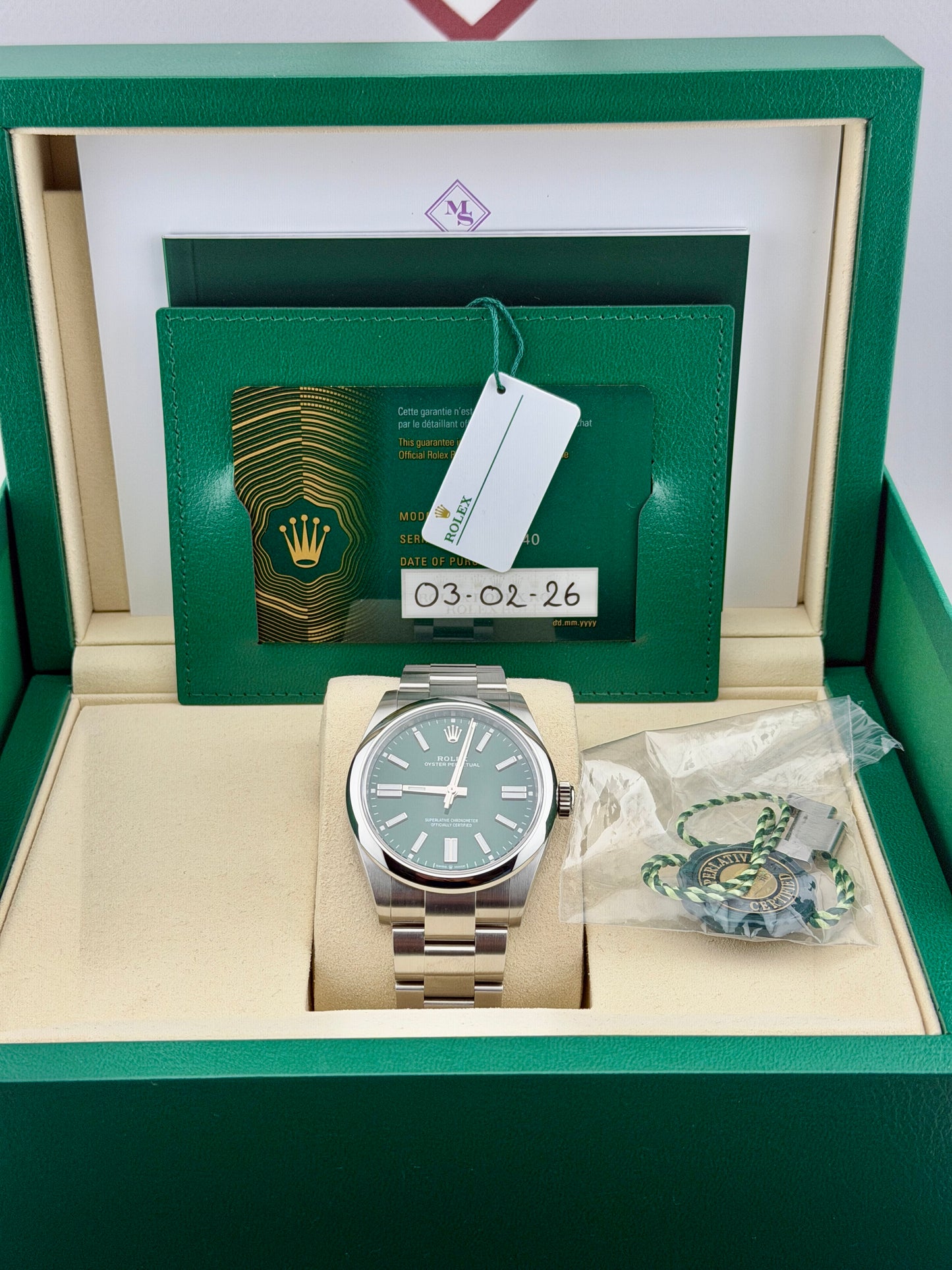 2026 ROLEX Oyster Perpetual 134300 41mm Full Set