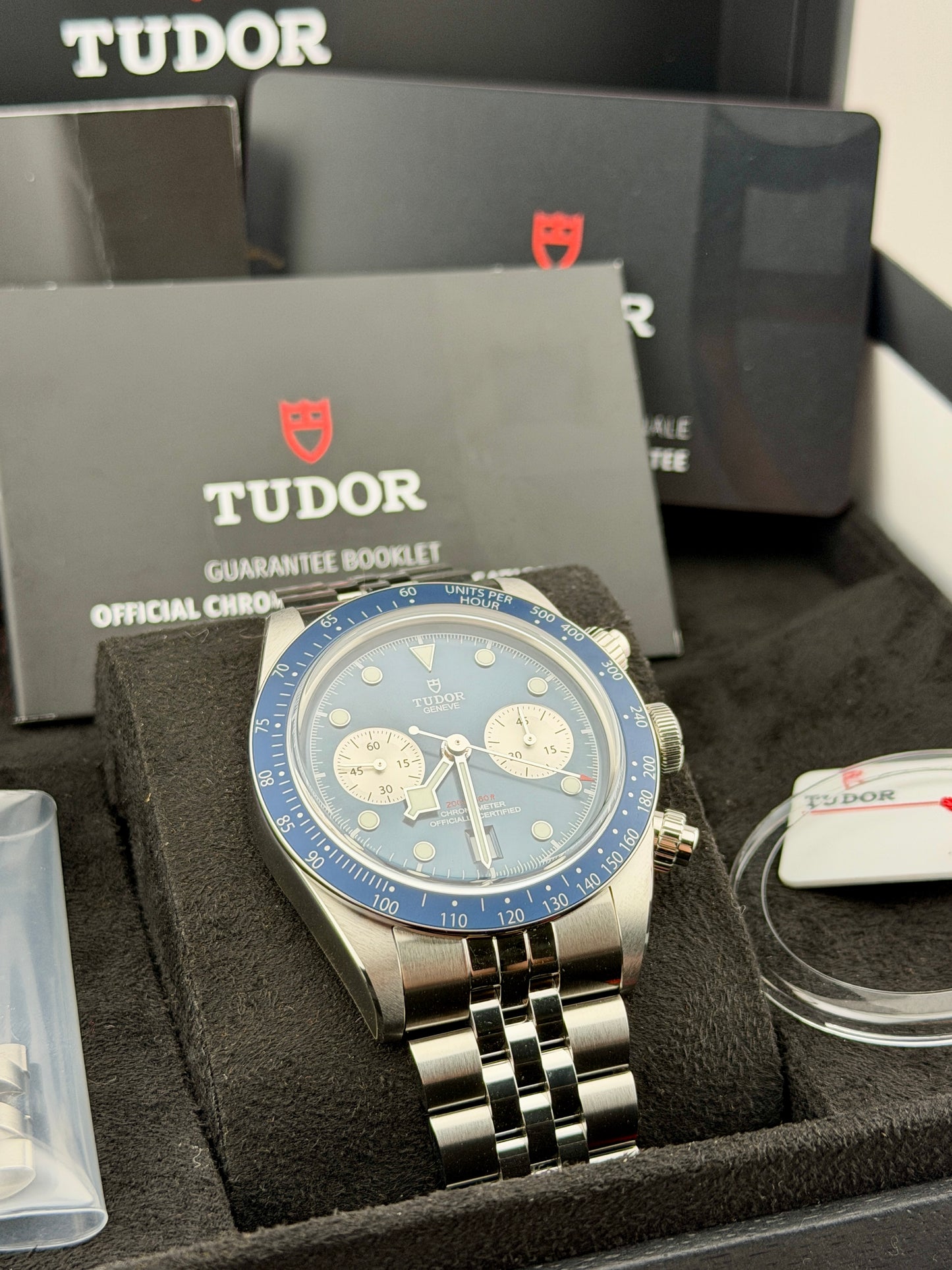 2026 TUDOR Black Bay Chrono Boutique Blue 41mm Full Set