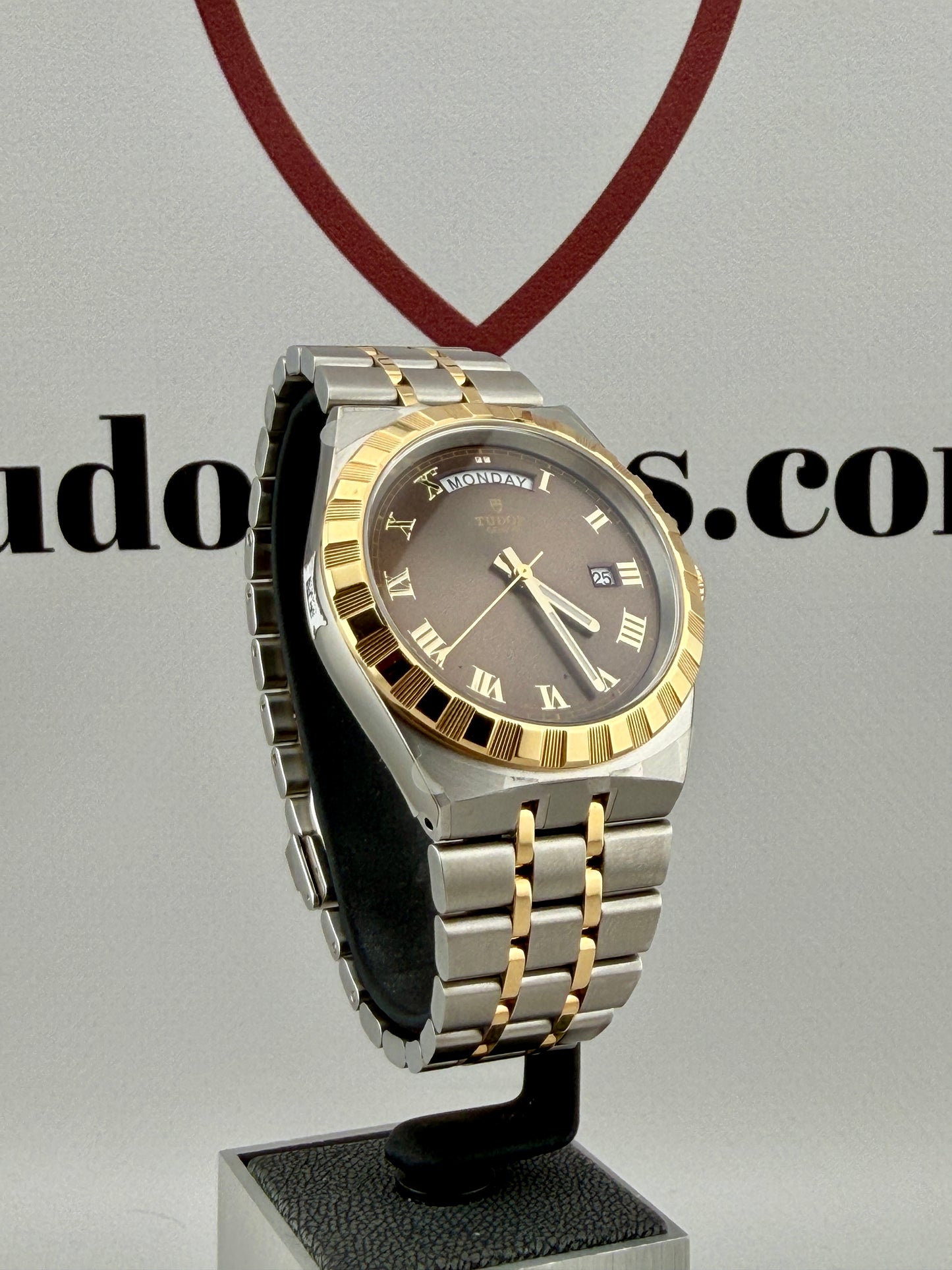 UNWORN May 2026 TUDOR Royal Day/Date 28603 Steel & Gold + Choc Dial 41mm