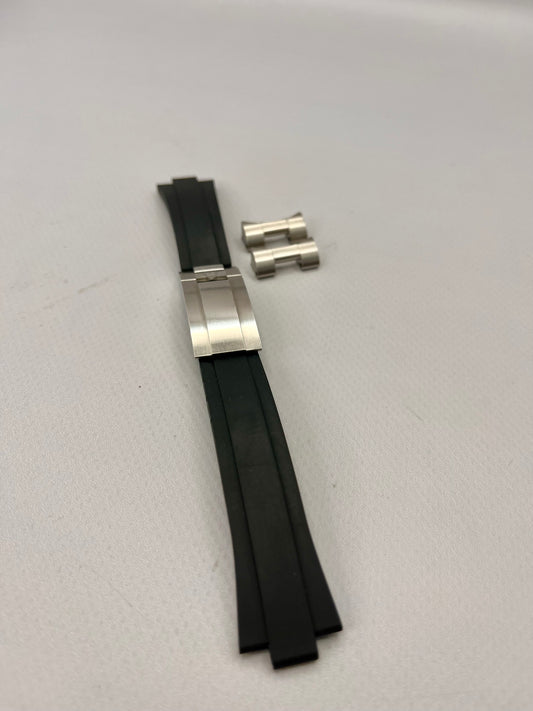 TUDOR OEM 21mm Rubber Strap + OEM Tudor T-FIt Clasp - for 7941A1A models